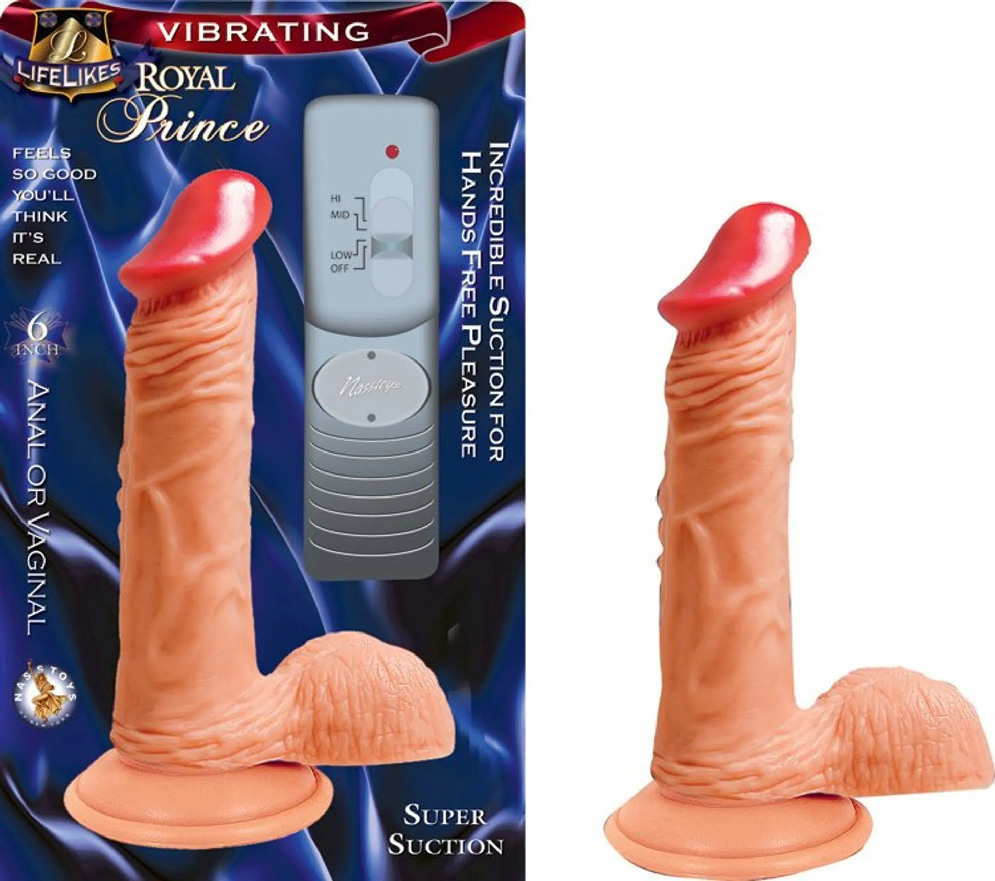 Lifelike Royal Prince Vibrating Nasstoys