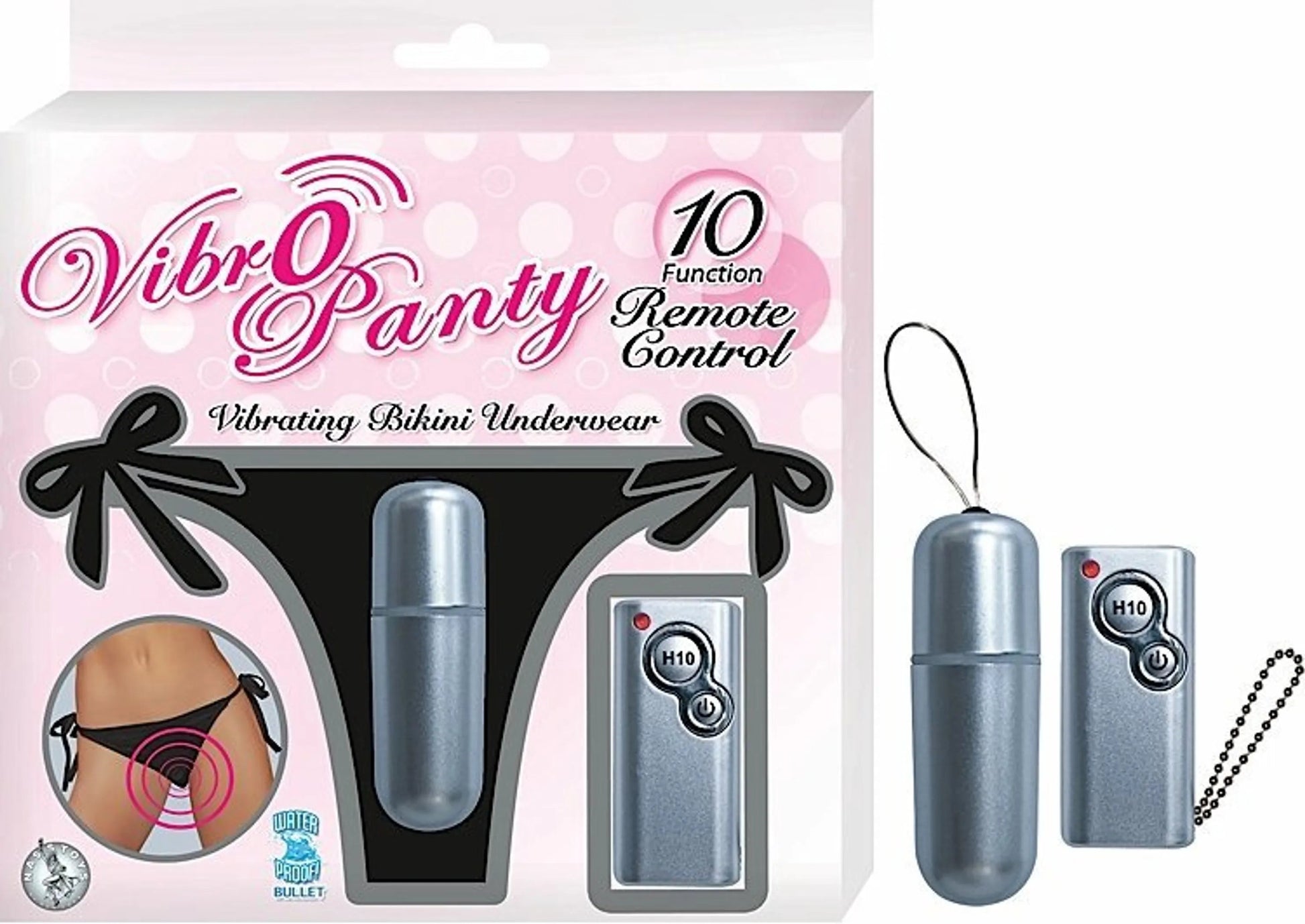 VIBRO PANTY BLACK Nasstoys