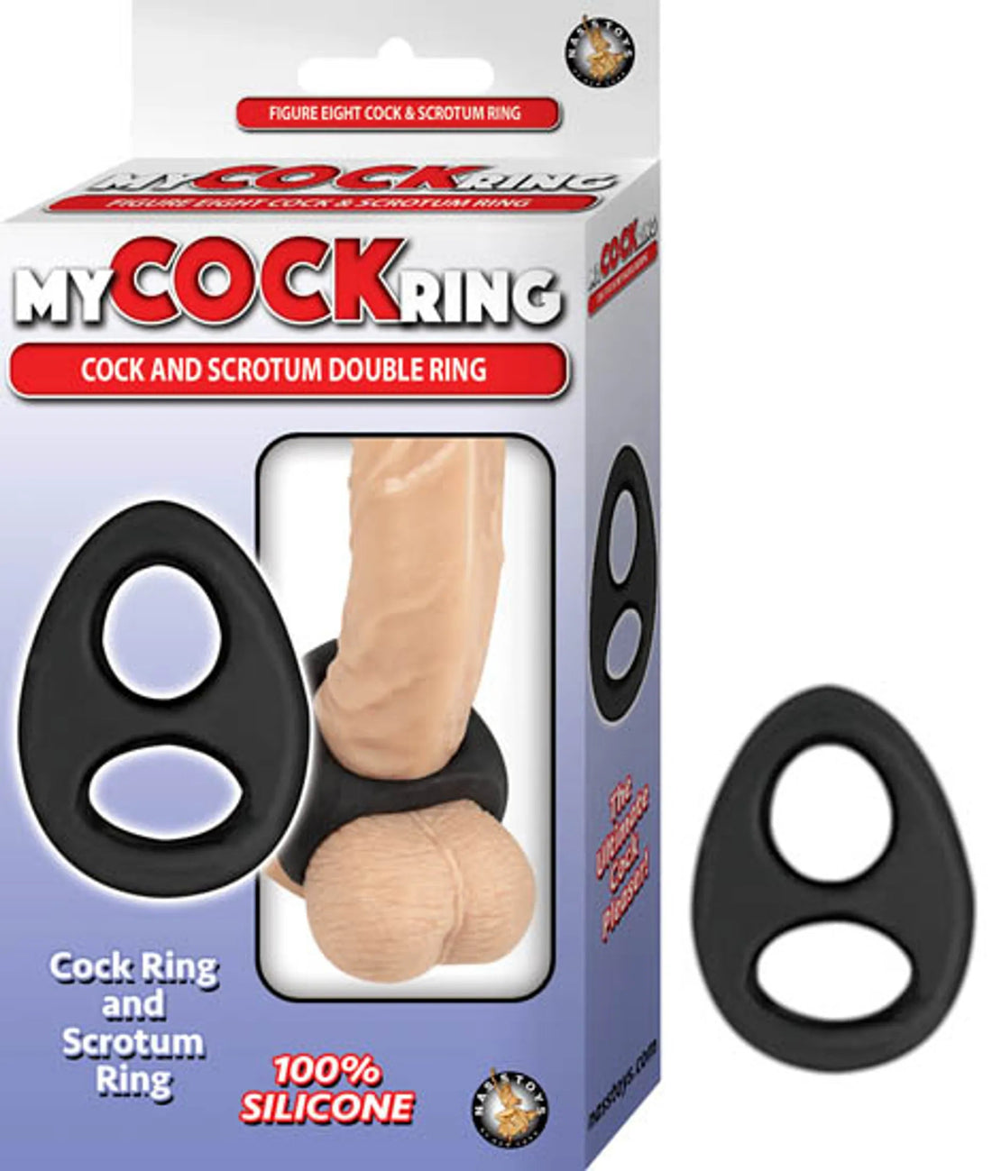 My Cockring Cock & Scrotum Double Ring Nasstoys