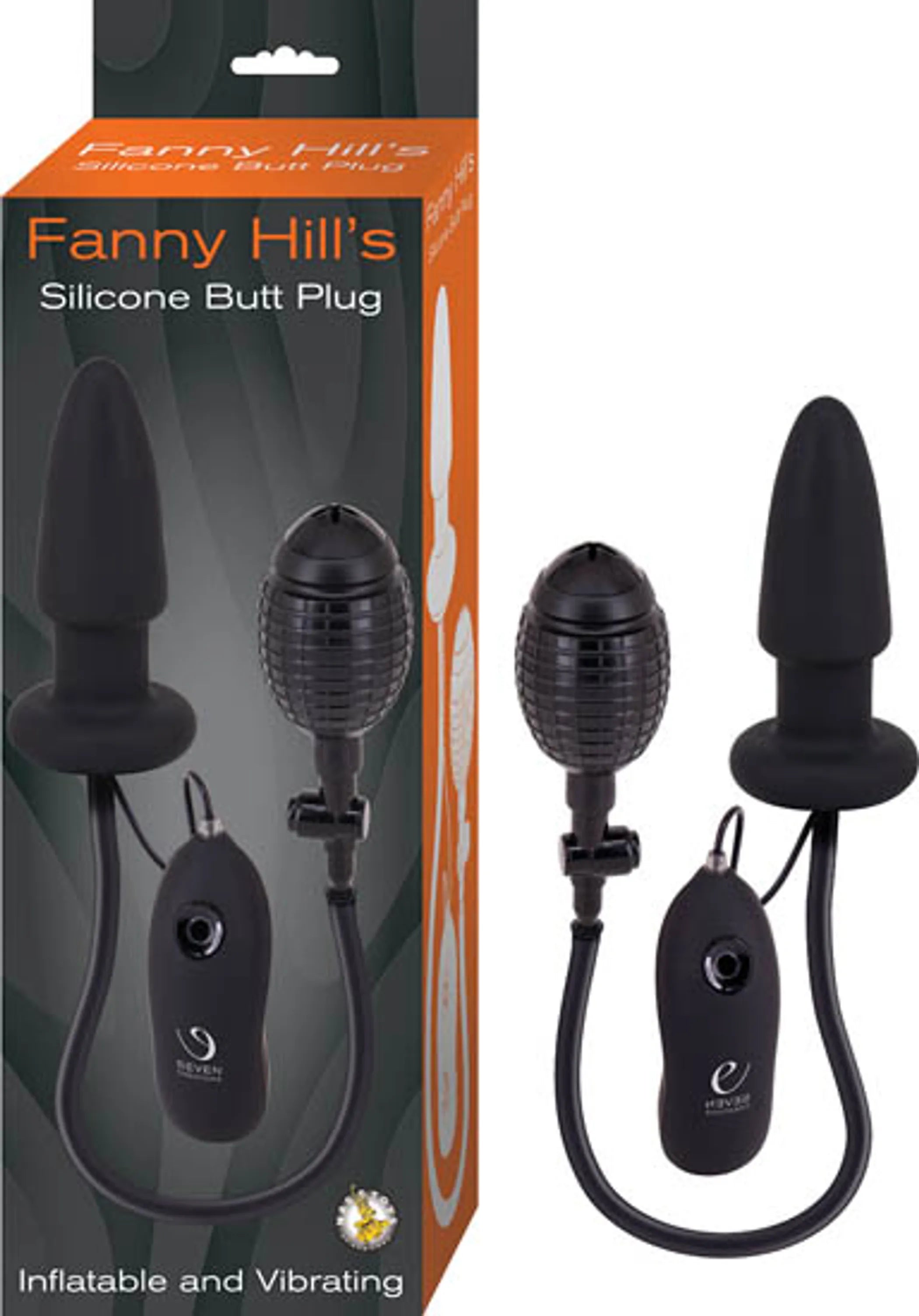 Fanny Hill Silicone Inflatable Butt Plug Nasstoys