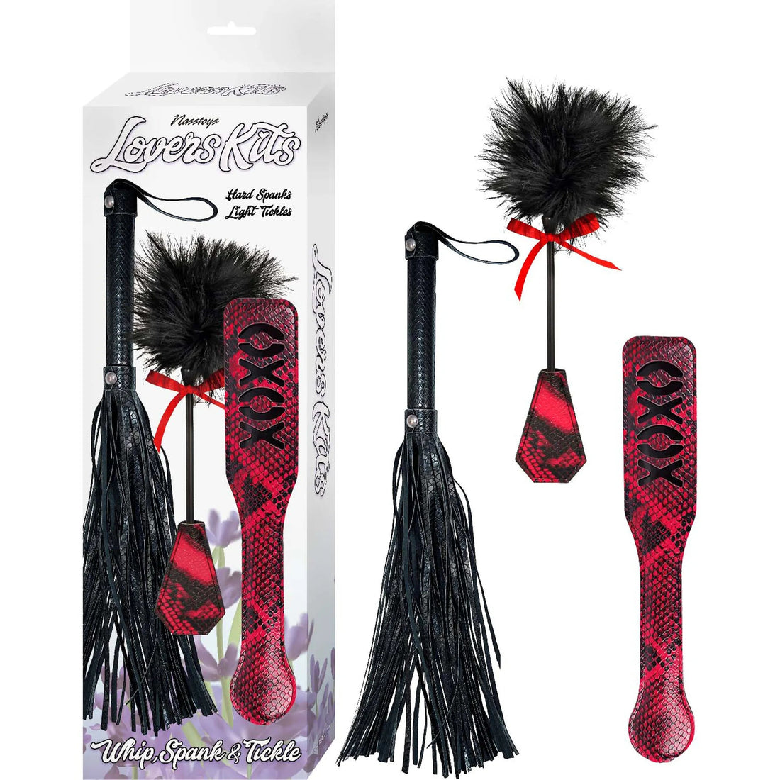 Lovers Kits Whip, Tickle & Paddle Nasstoys