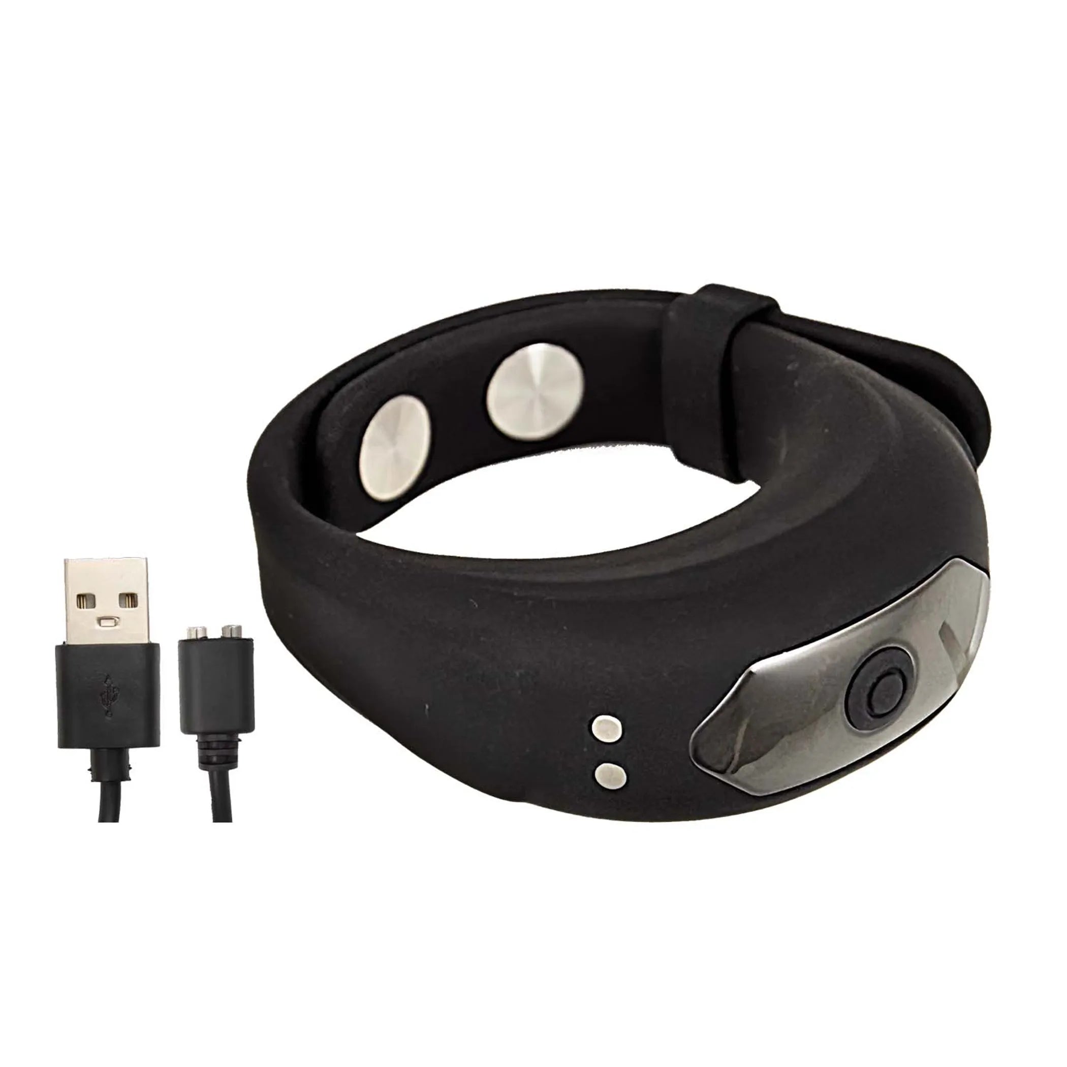 CockPower Adjustable Belt Ring Black Nasstoys