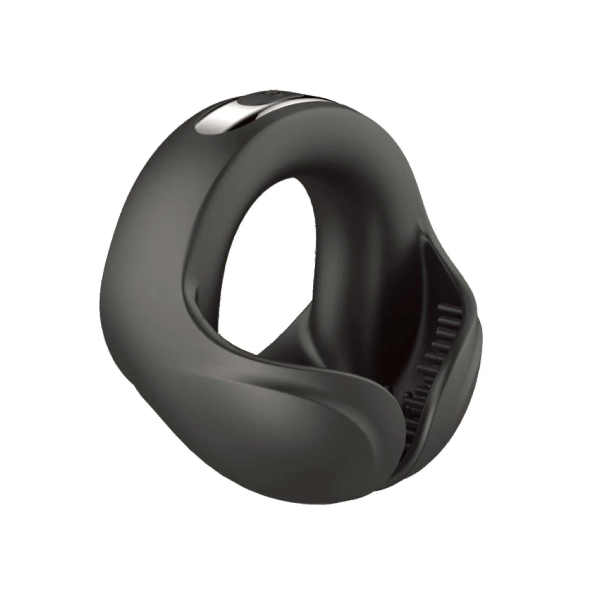 Cockpower Scrotum Hugger Cock Ring Black Nasstoys