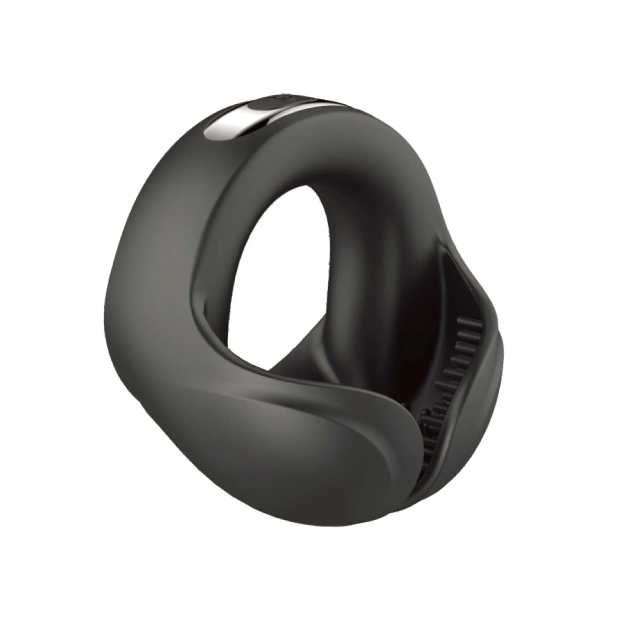 Cockpower Scrotum Hugger Cock Ring Black Nasstoys