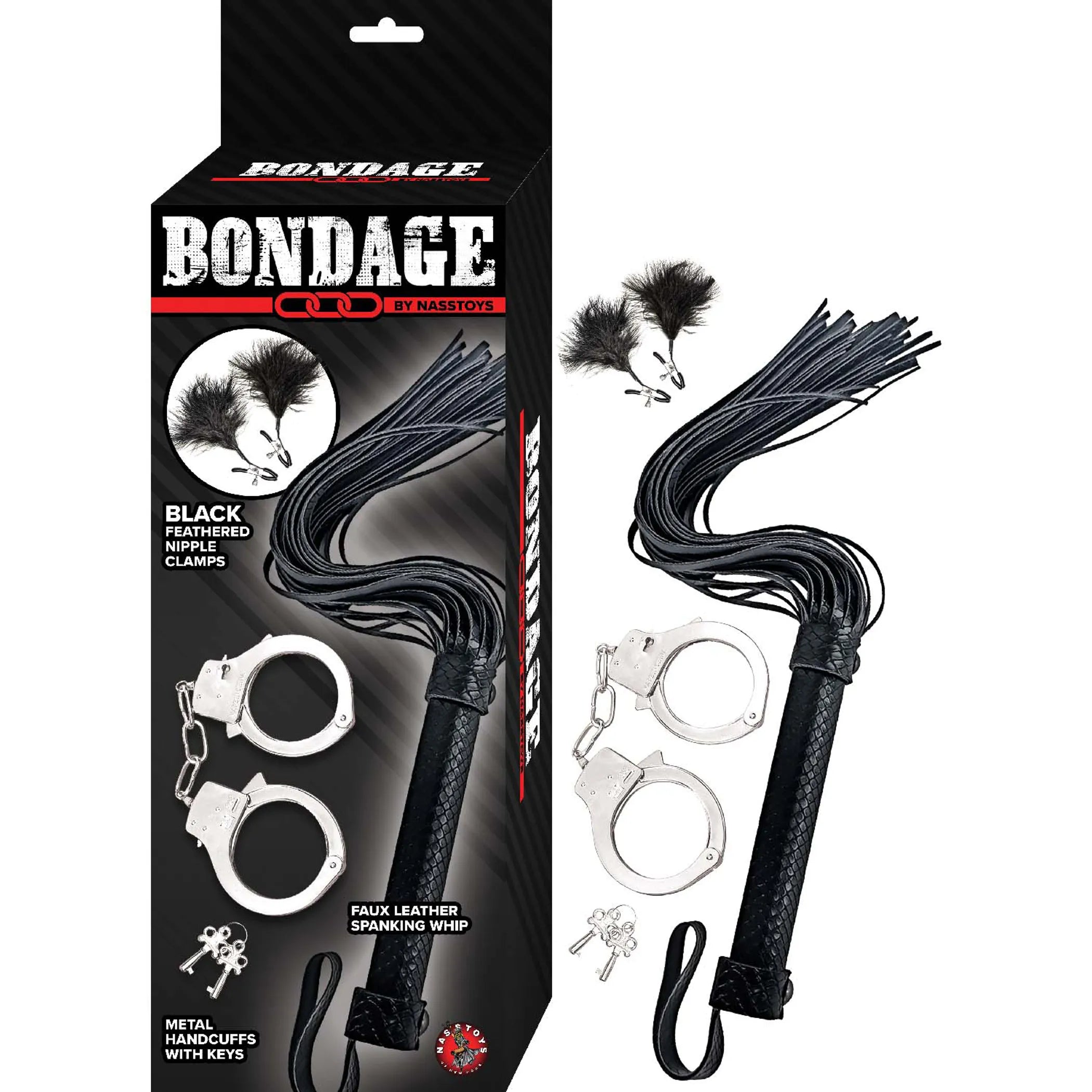 Bondage Kit by Nasstoys in Black Nasstoys