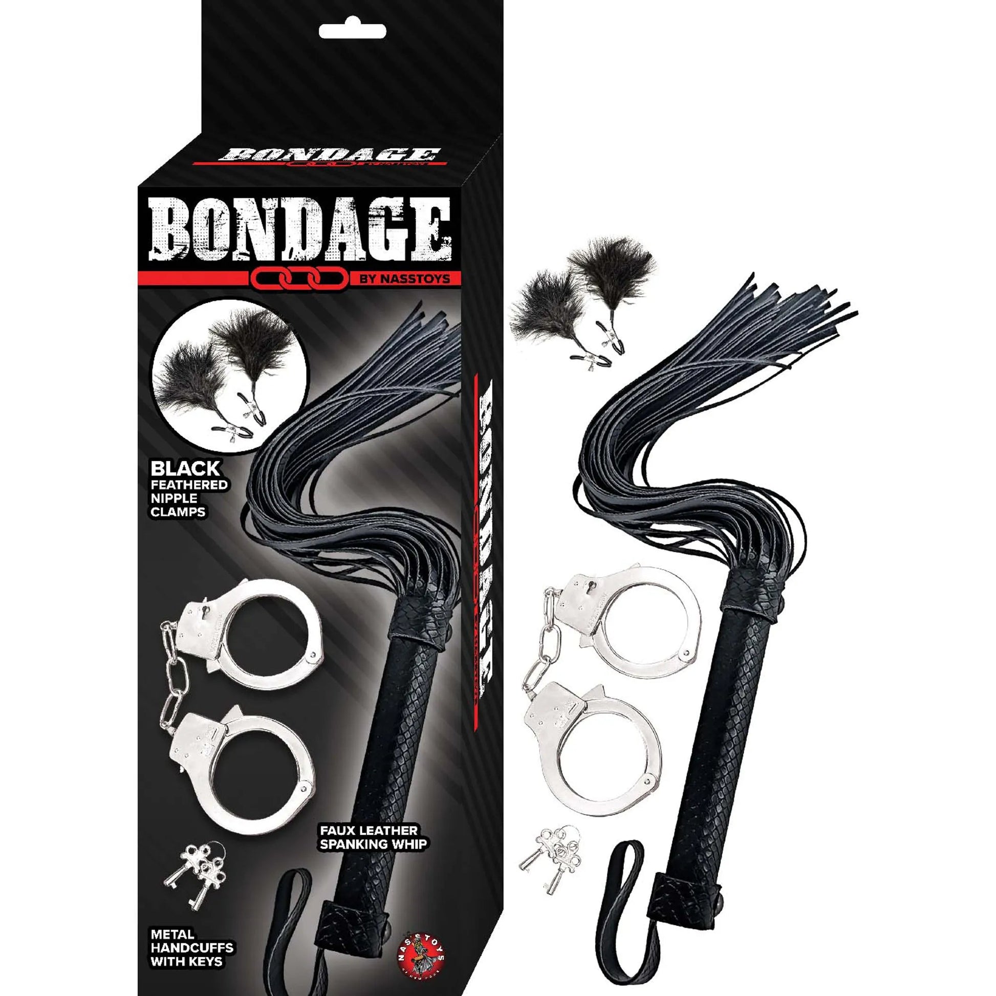 Bondage Kit by Nasstoys in Black Nasstoys