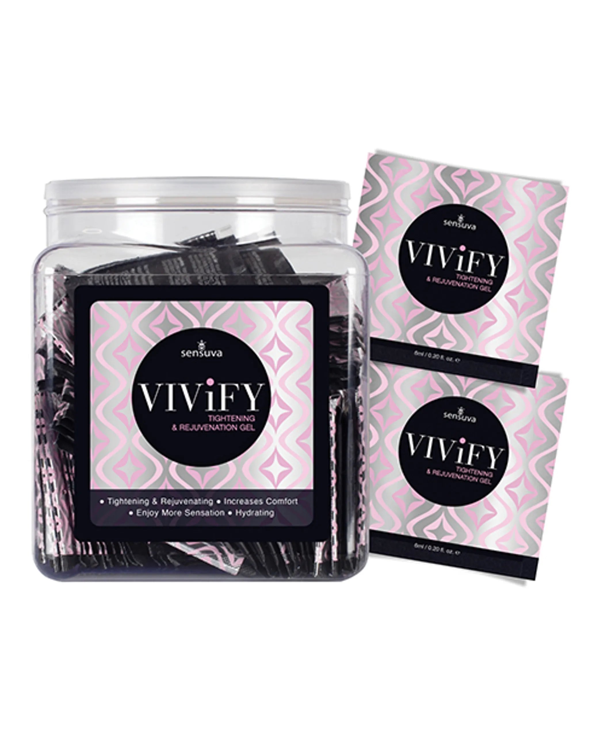 Vivify Tightening and Rejuvenation Gel Single Use Packets Sensuva