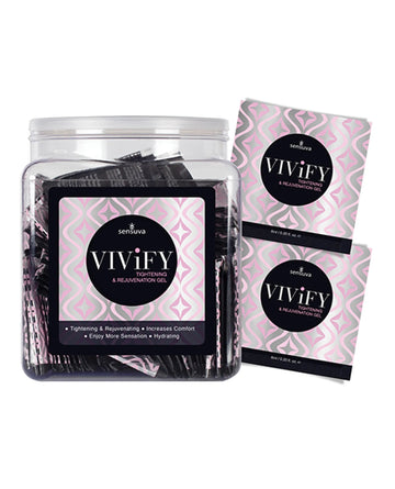 Vivify Tightening and Rejuvenation Gel Single Use Packets Sensuva