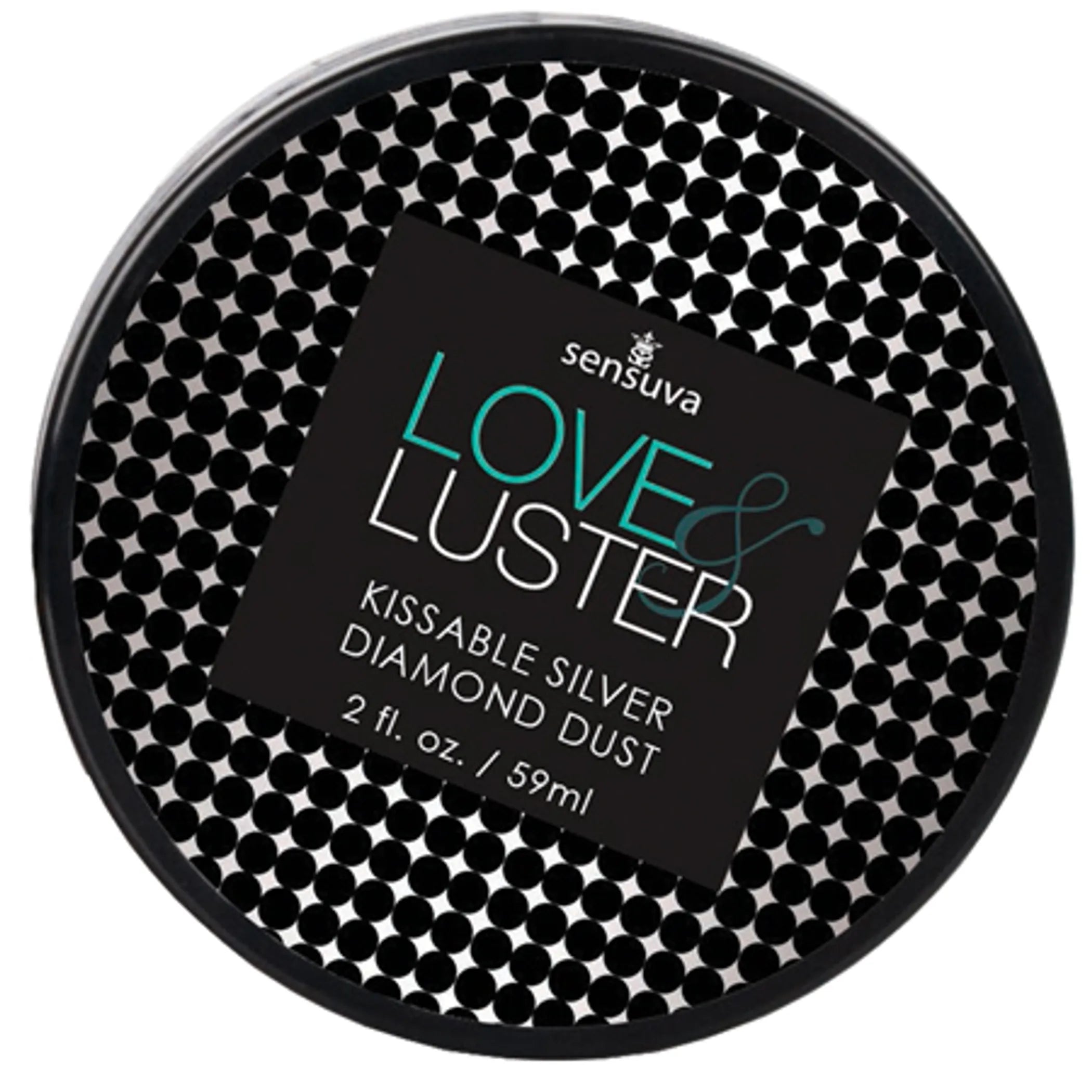 Love & Luster Kissable Diamond Dust 2 oz Jar Sensuva