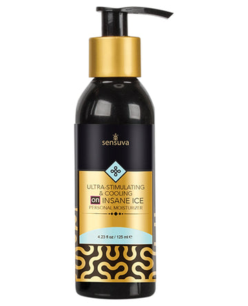 Ultra Stimulating ON Insane Ice Personal Moisturizer 4.23oz Sensuva