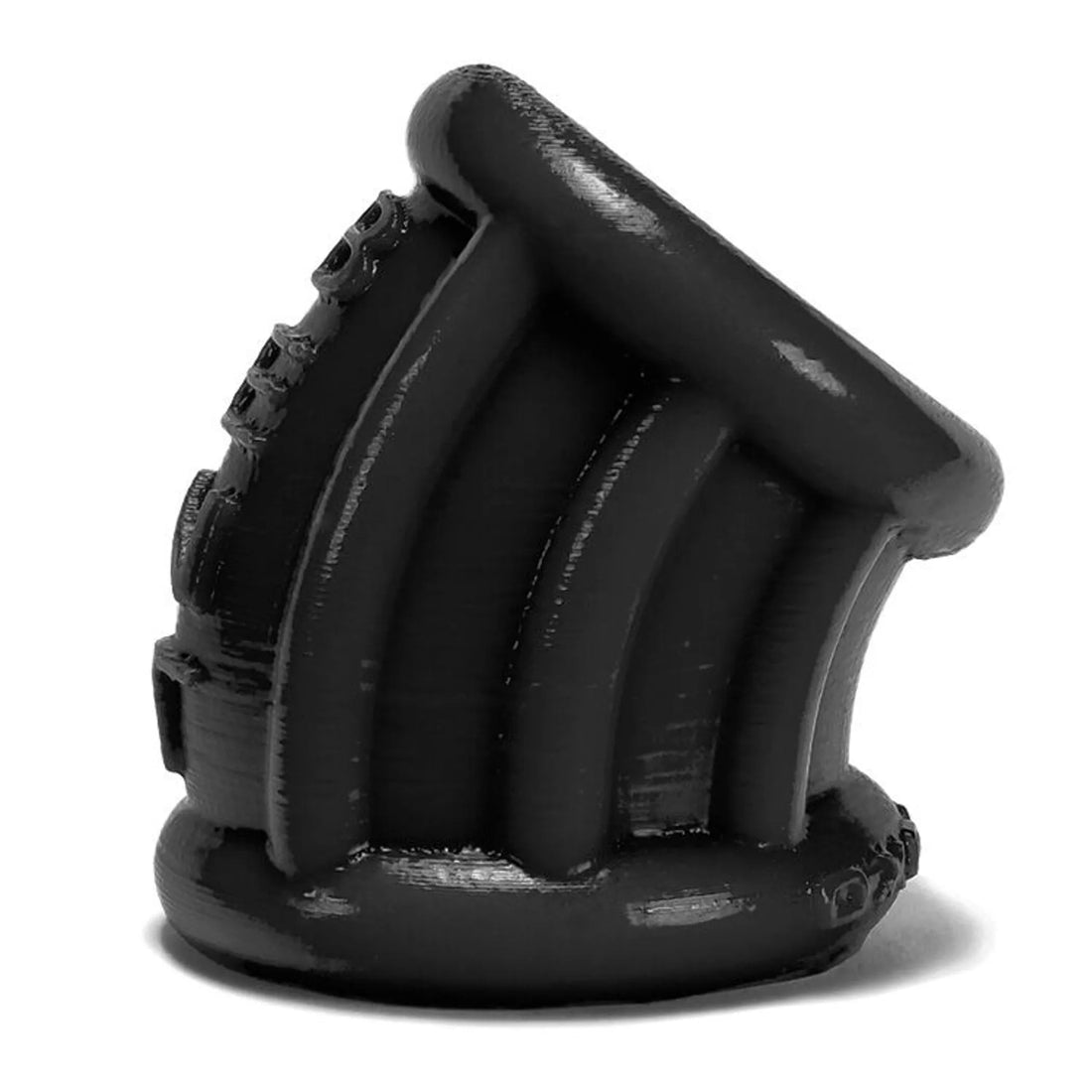 BENT-1 CURVED BALLSTRETCHER OXBALLS SILICONE SMOOSH BLK (NET) OXBALLS