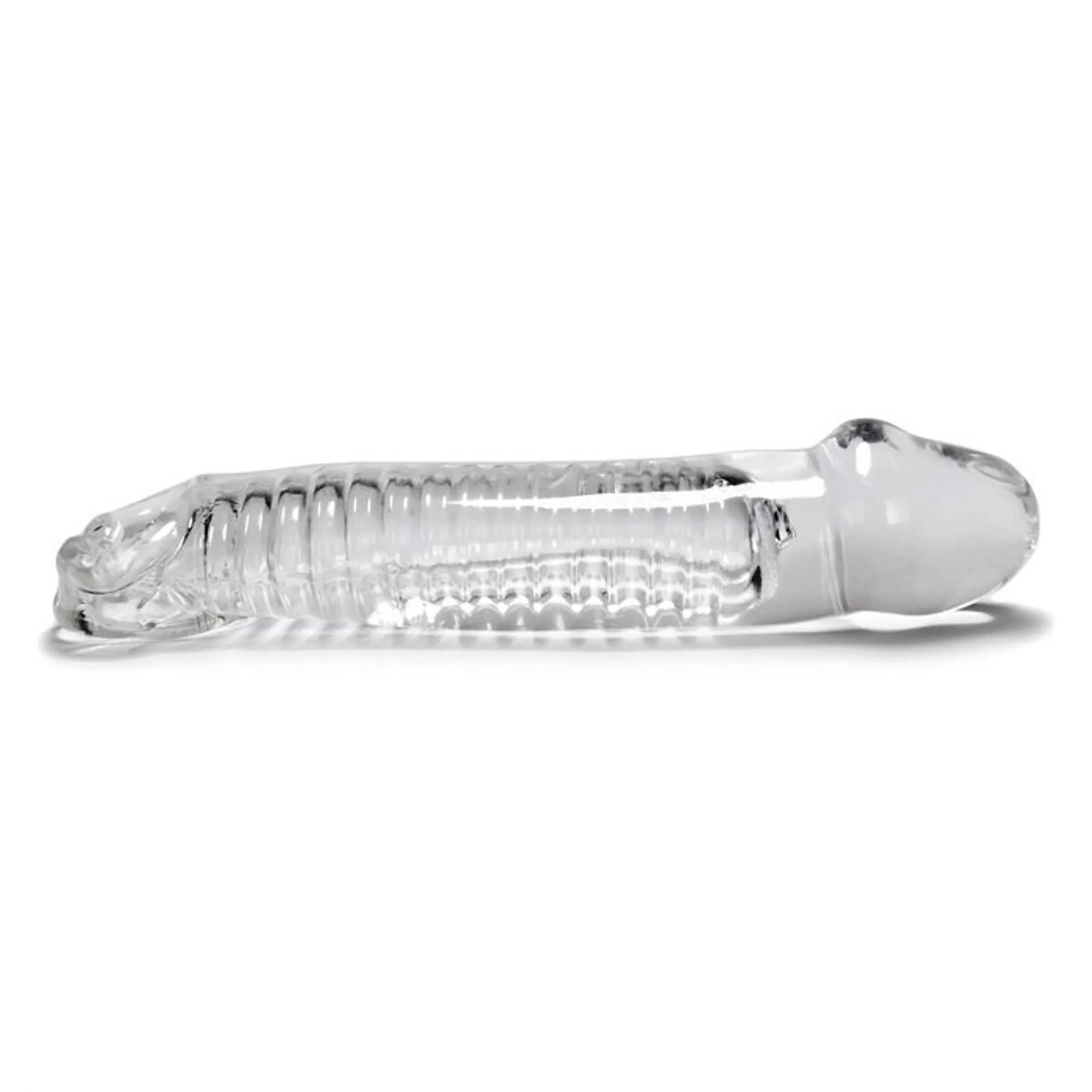 Muscle Smooth Cocksheath with Length Inset – Clear Oxballs