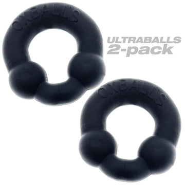 Ultraballs 2-Pack Night Cock Ring OXBALLS