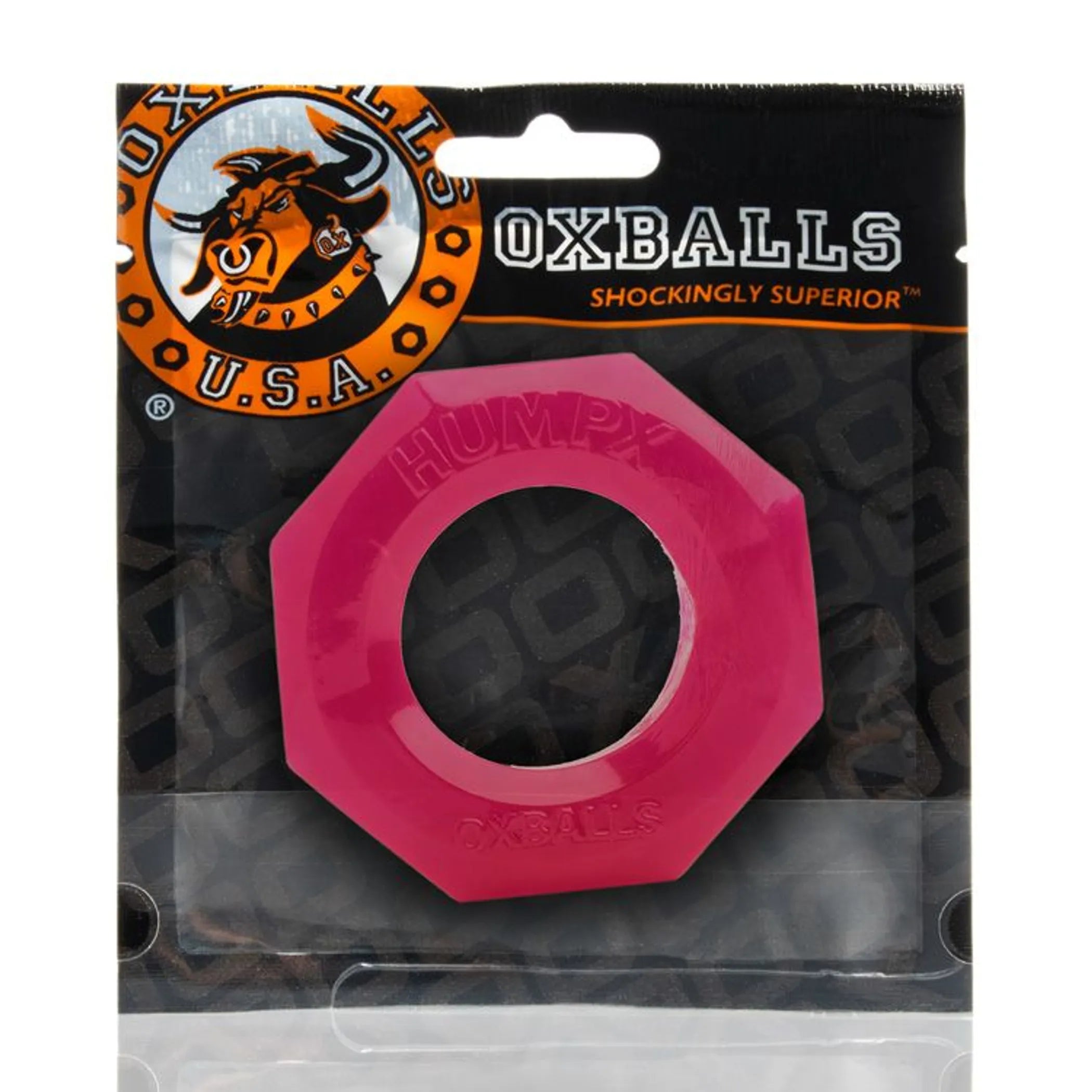 Humpx Cock Ring Hot Pink OXBALLS