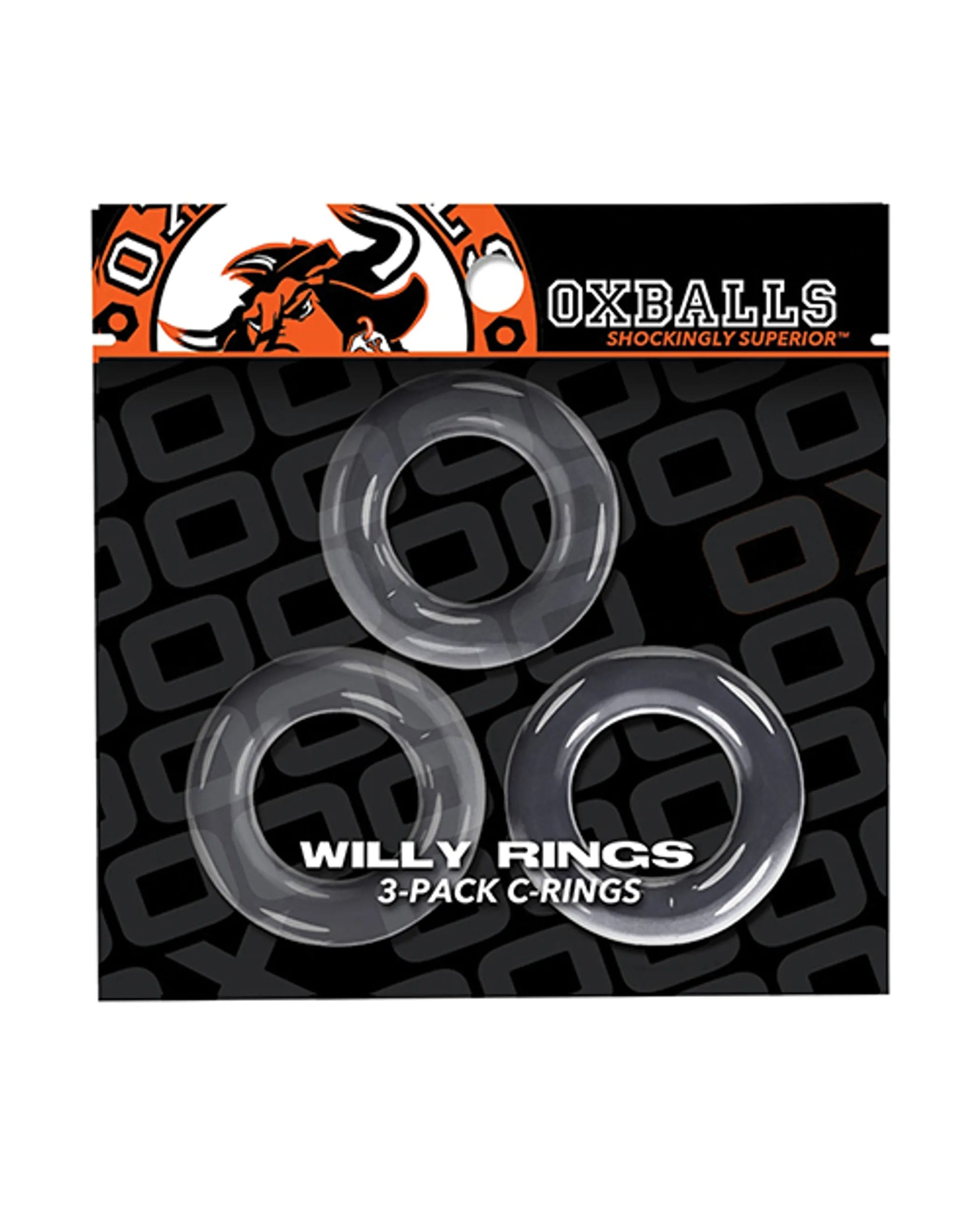 Willy Rings 3 Pack White OXBALLS
