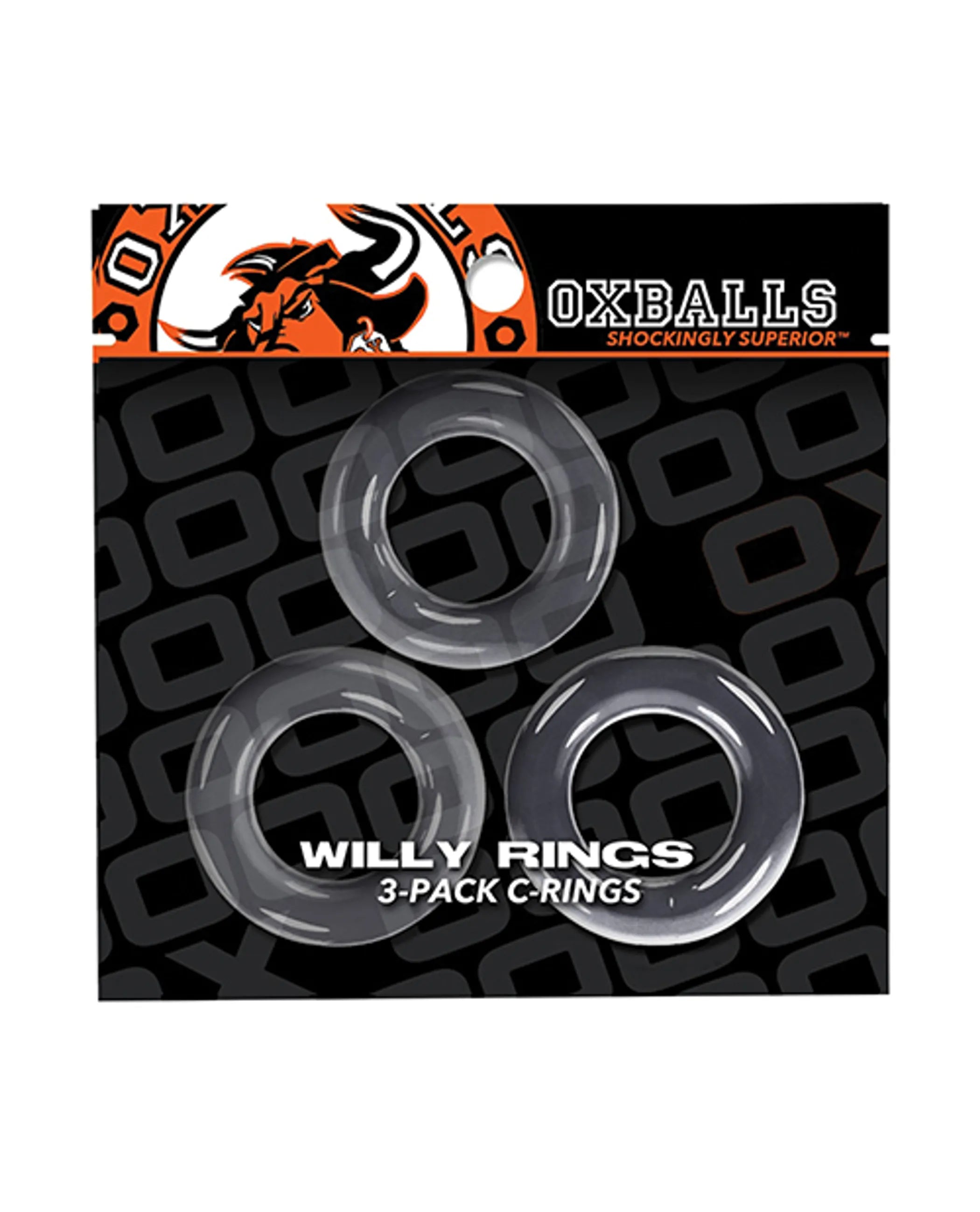 Willy Rings 3 Pack White OXBALLS