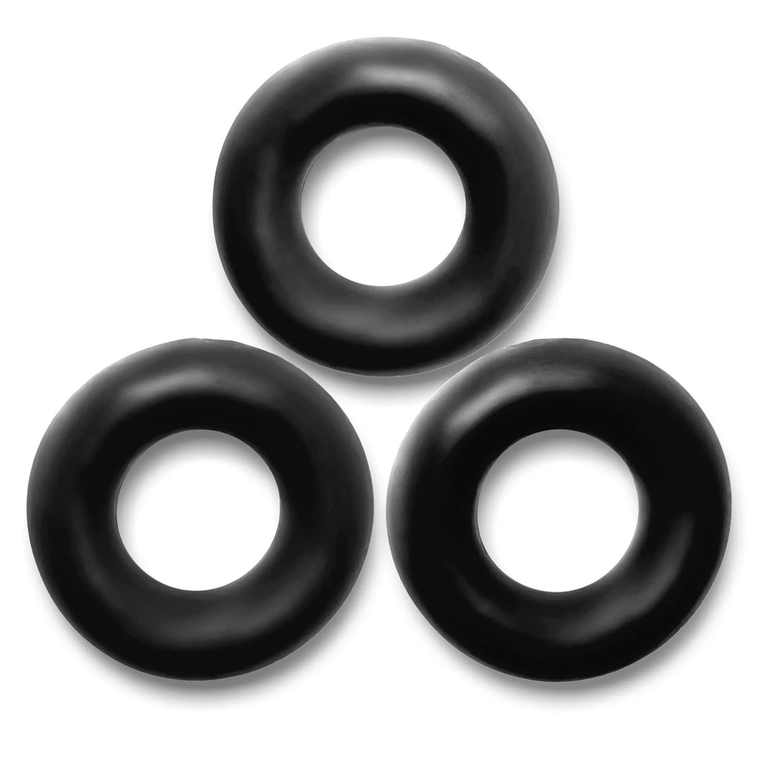 Fat Willy 3-Pack Black Cock Rings OXBALLS