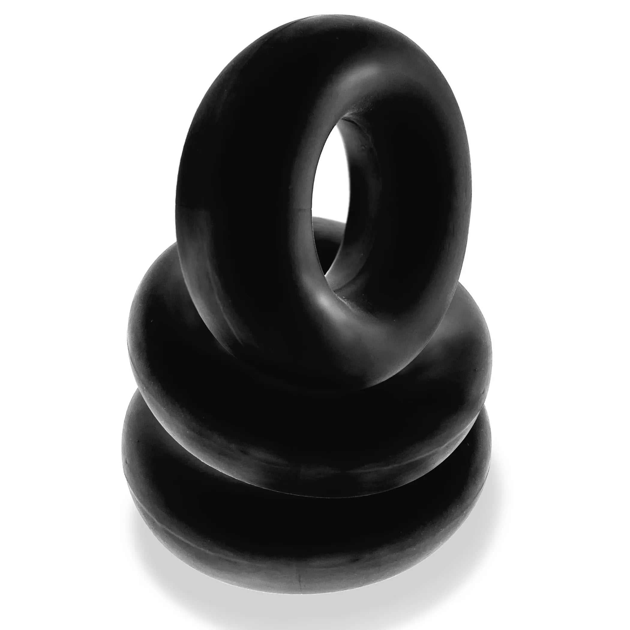 Fat Willy 3-Pack Black Cock Rings OXBALLS