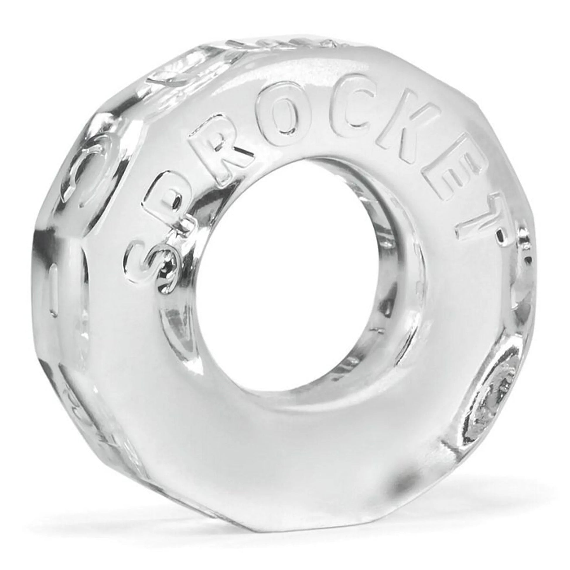 Sprocket Clear Cock Ring OXBALLS