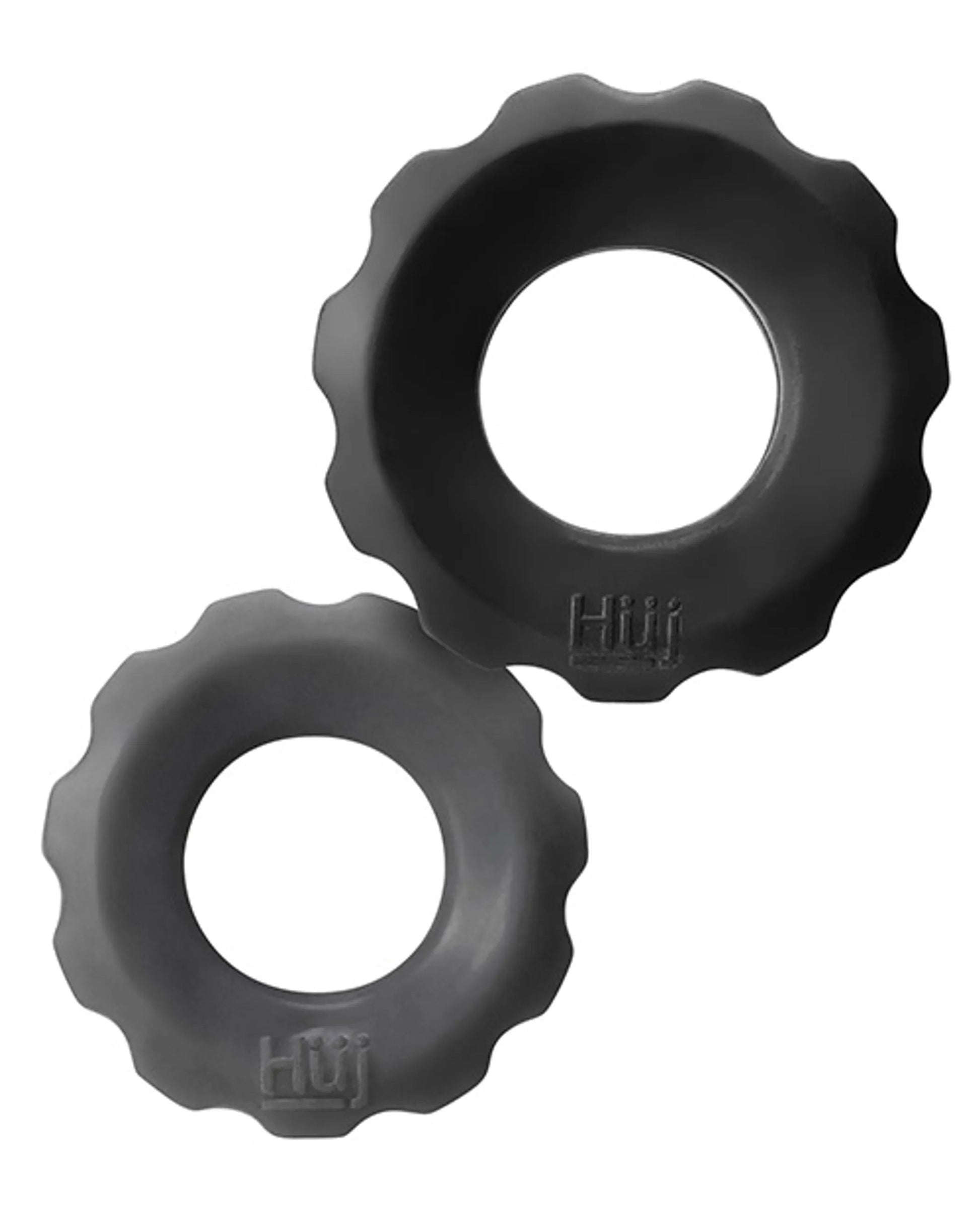 HunkyJunk Cog 2-Size C-Ring Tar/Stone OXBALLS