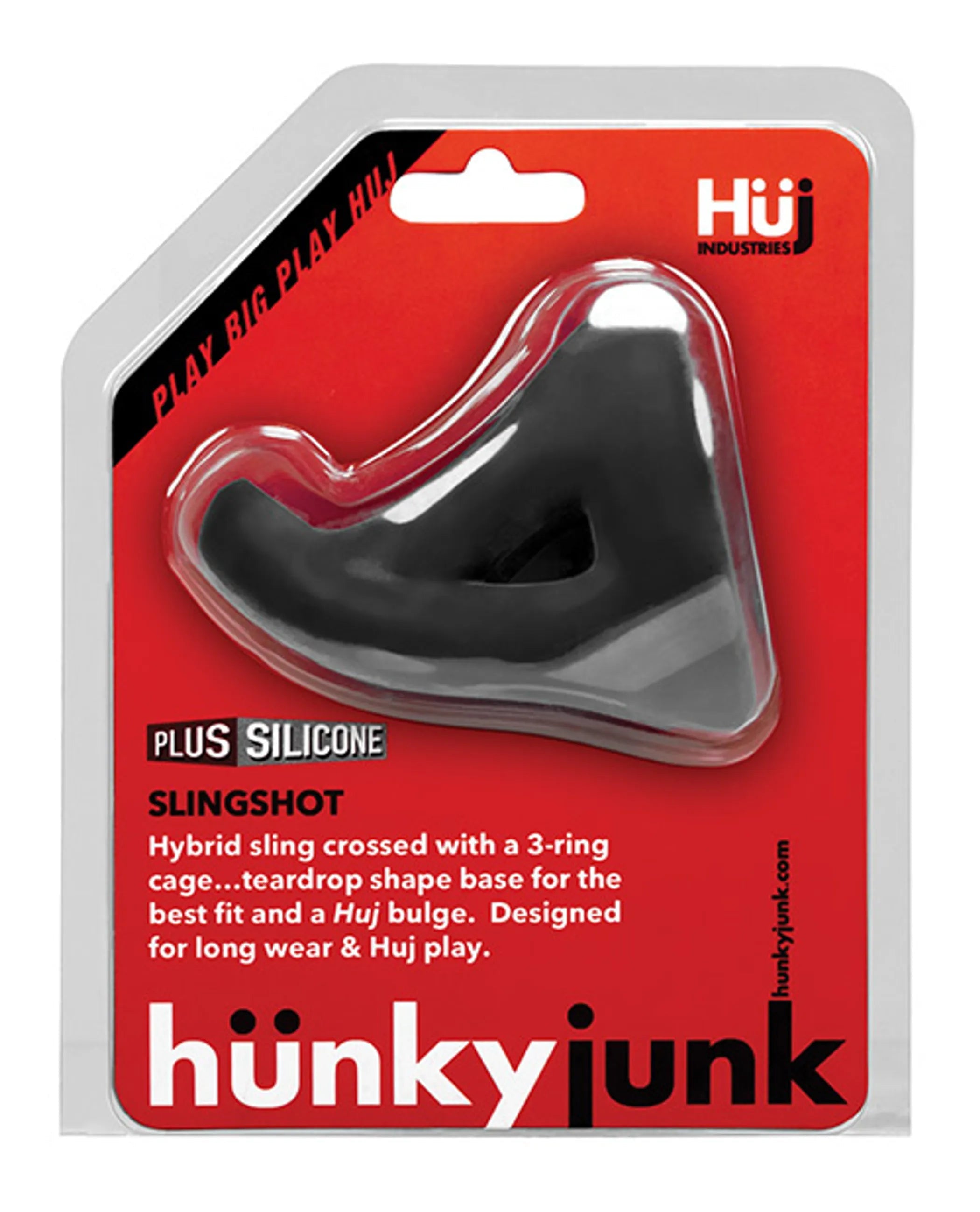 Hunkyjunk Slingshot 3-Ring Teardrop Tar Net OXBALLS