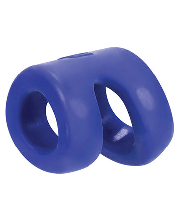 HunkyJunk Connect Cock Ball Tugger Cobalt OXBALLS
