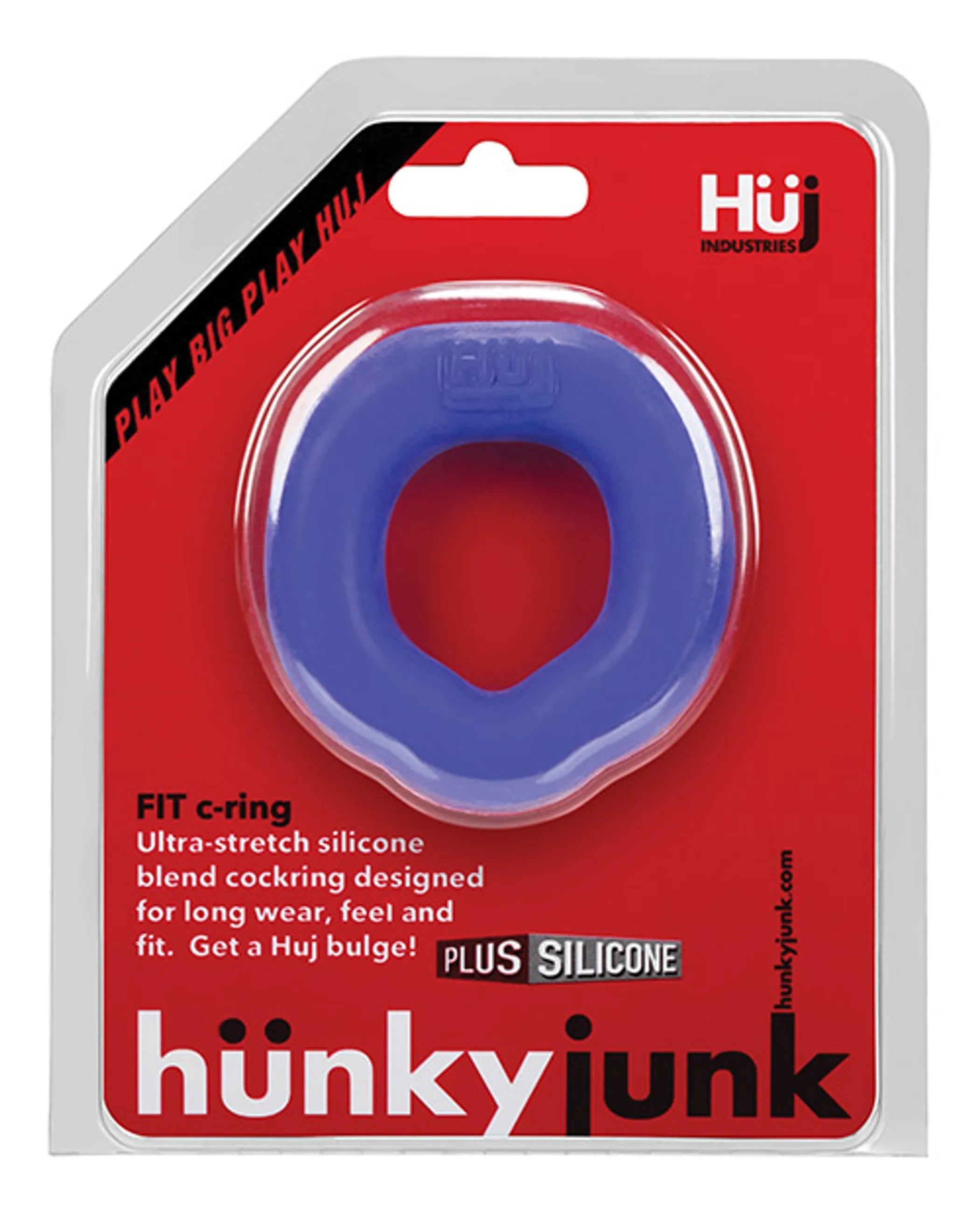 Hunkyjunk Fit Ergo C-Ring Cobalt OXBALLS