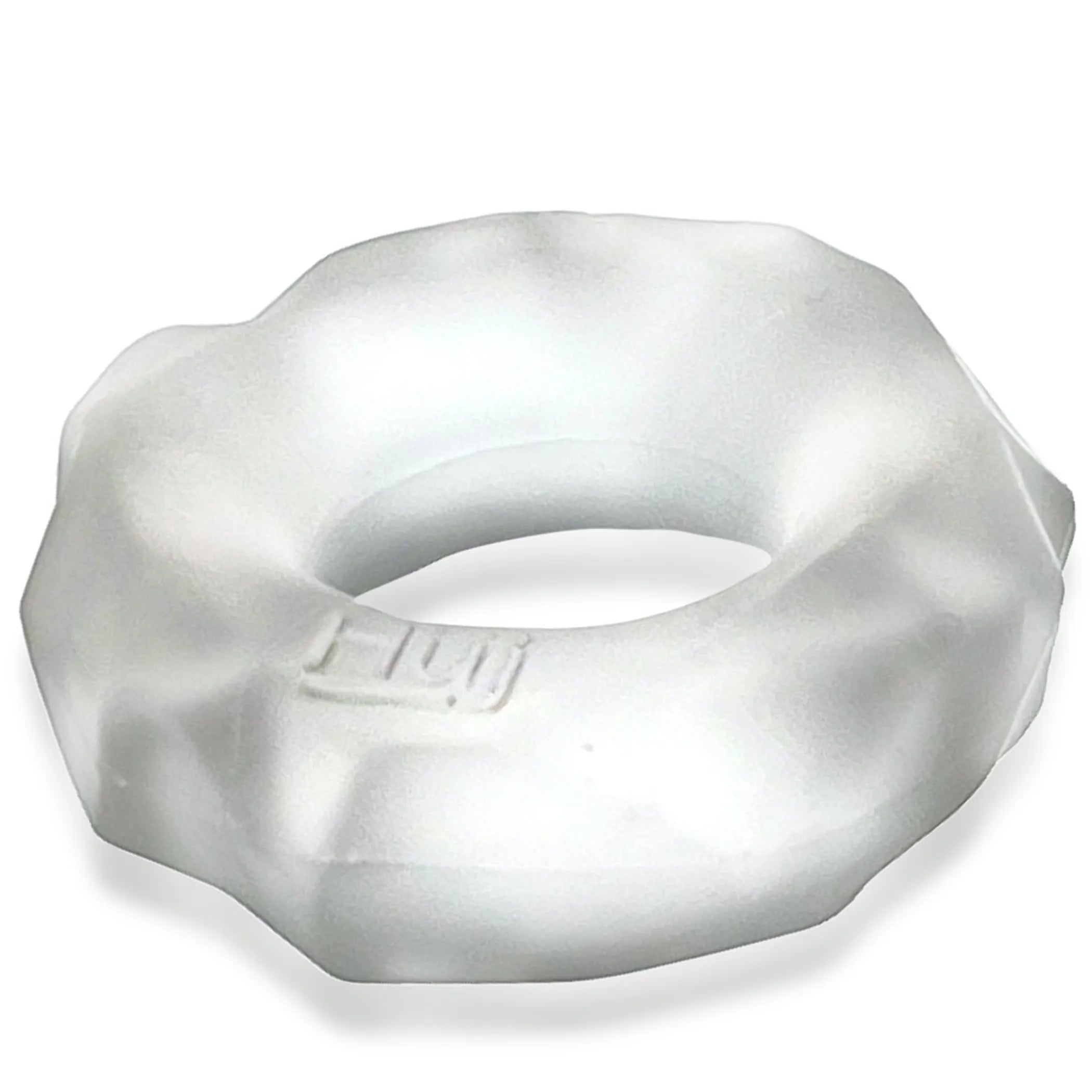 Hunkyjunk Fractal Cock Ring Clear Ice OXBALLS