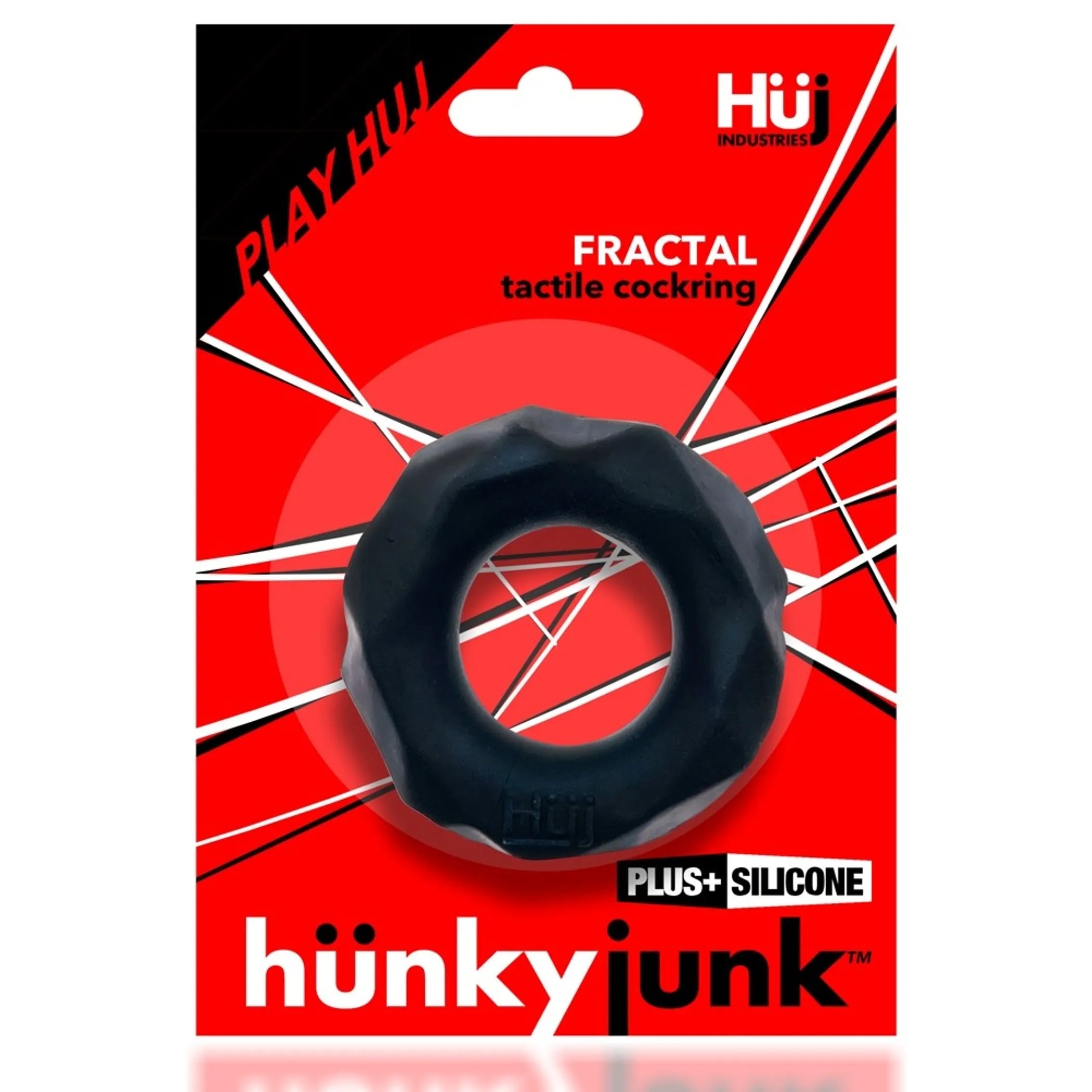 HUNKYJUNK FRACTAL COCKRING TAR ICE (NET) OXBALLS