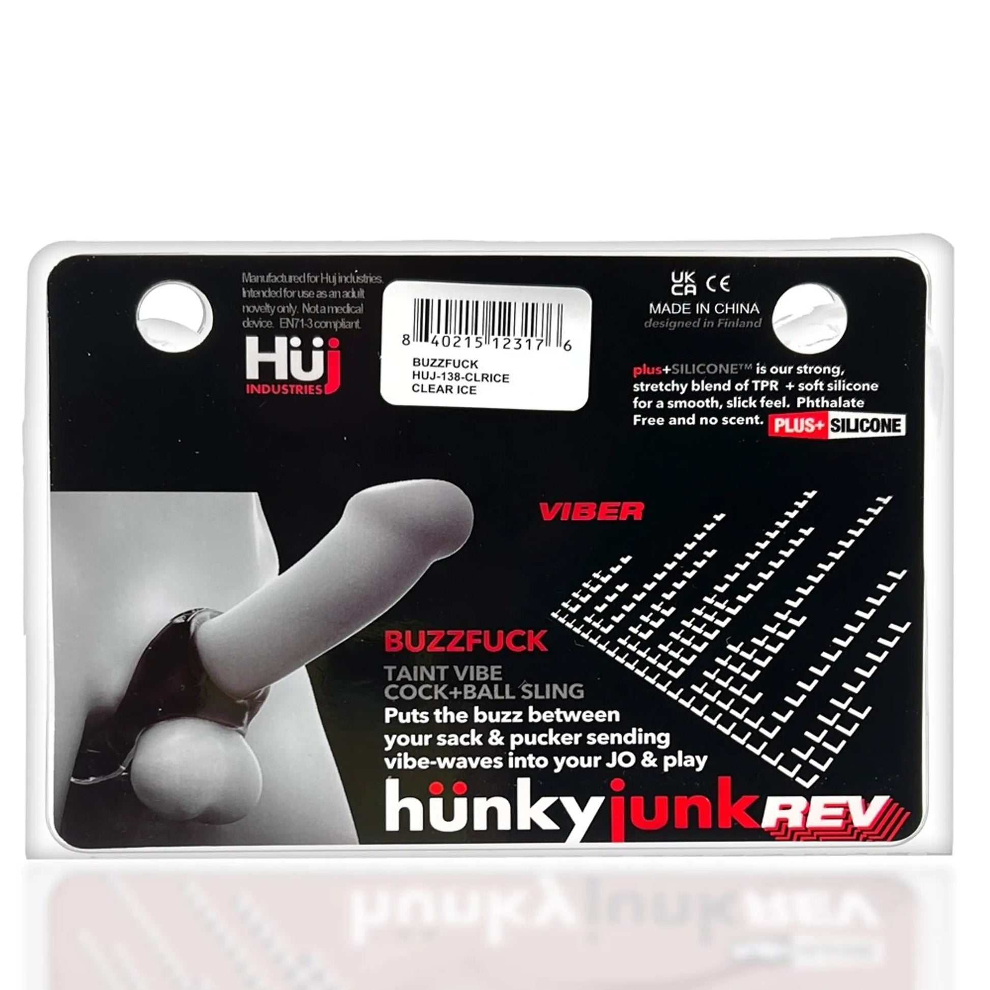 HUNKYJUNK BUZZFUCK CLEAR ICE (NET) OXBALLS