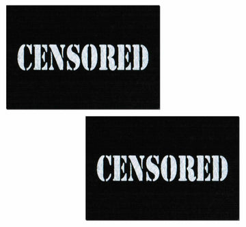 Pastease Black Censor Bars Pastease
