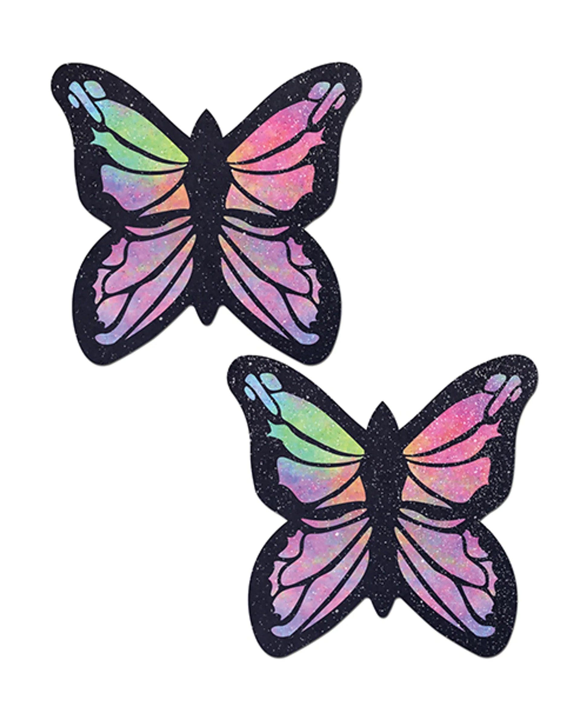 Butterfly Rainbow Twinkle Fuller Coverage Pasties Pastease