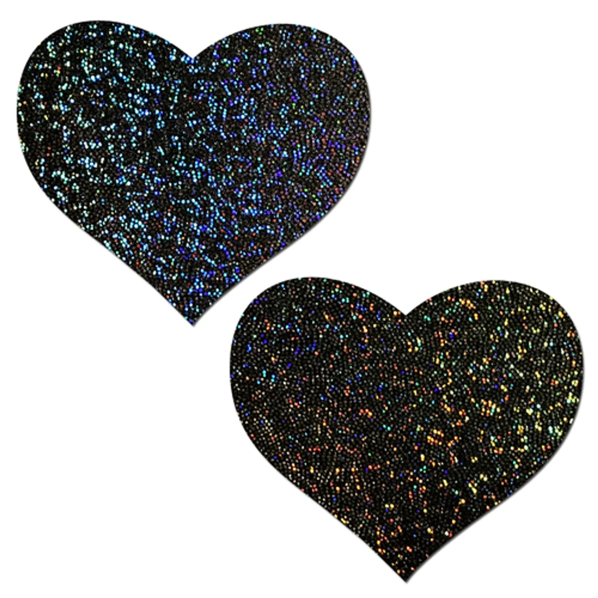 PASTEASE GLITTER HEART BLACK Pastease