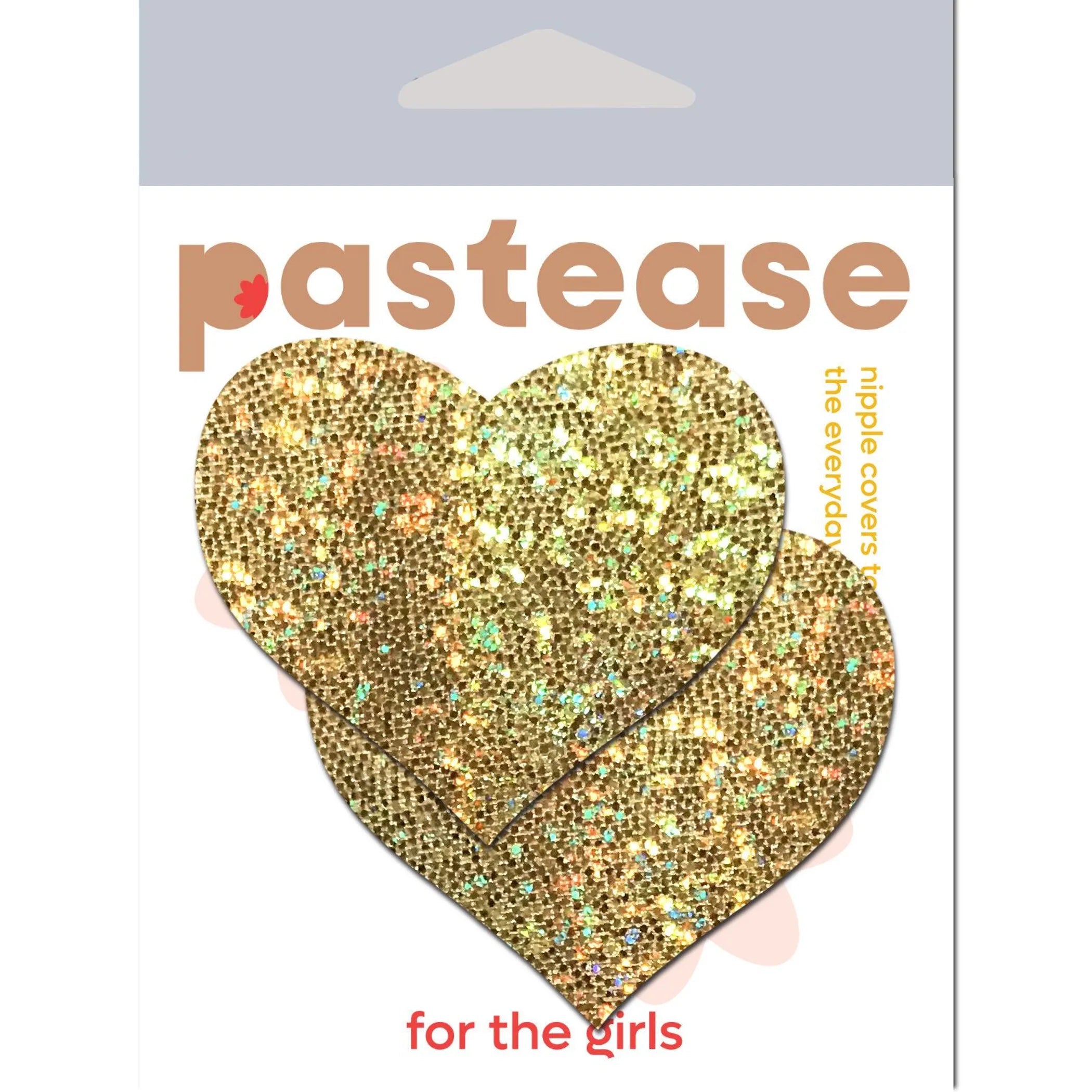 PASTEASE GOLD GLITTER HEART Pastease