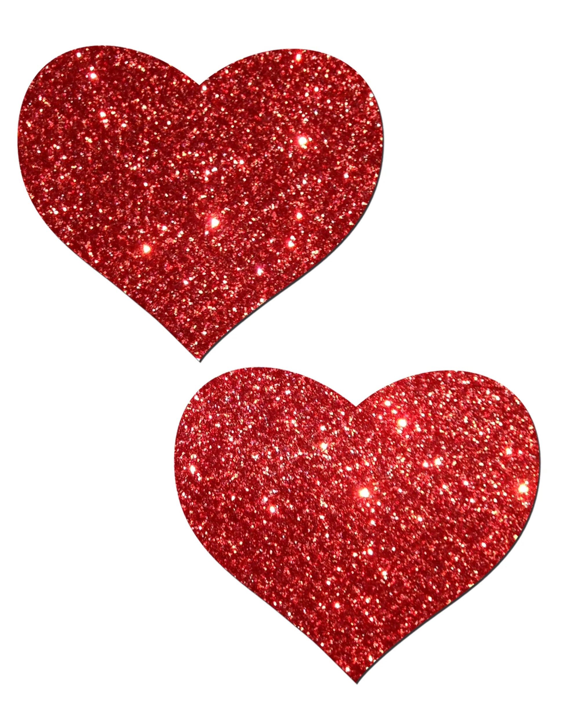 Pastease Heart Red Glitter Pasties Pastease