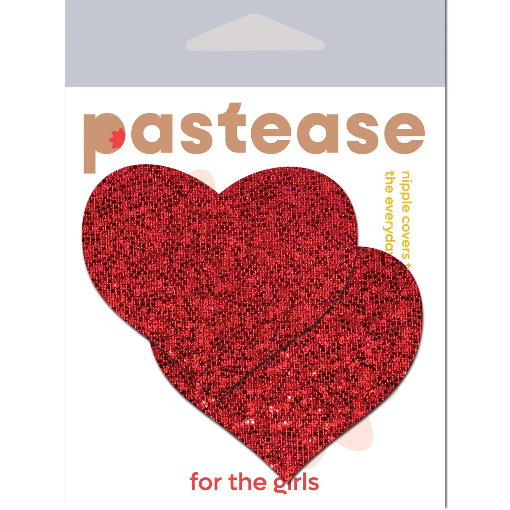 Pastease Heart Red Glitter Pasties Pastease