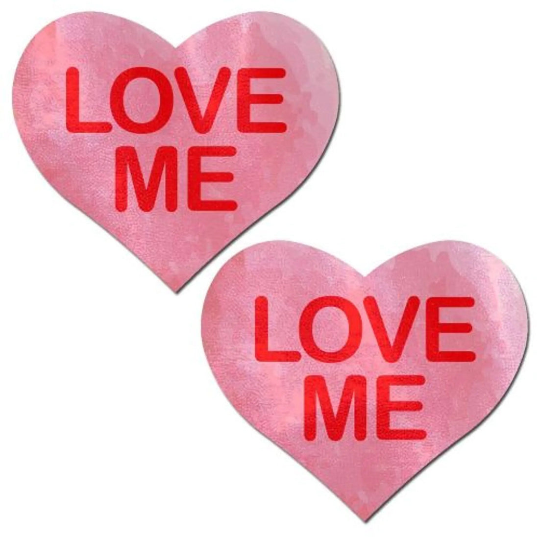 Pastease Liquid Pink Heart Love Me Nipple Pasties Pastease