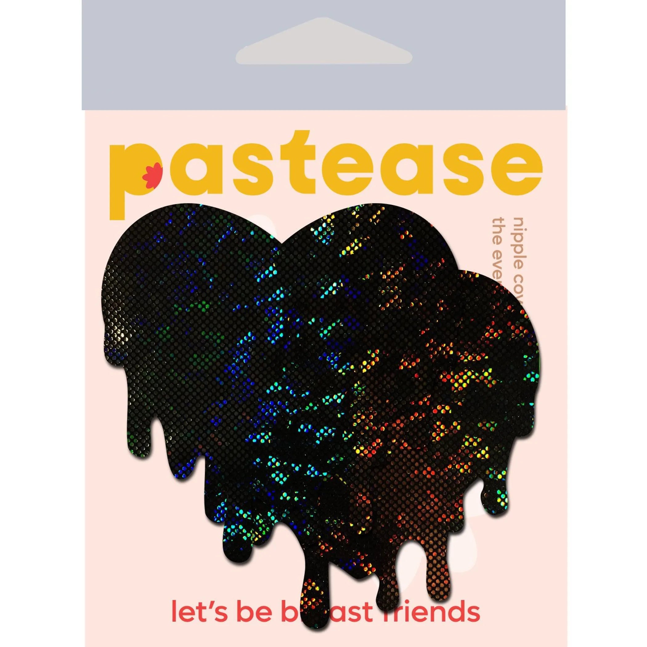 Pastease Melty Heart Disco Ball Black Pastease