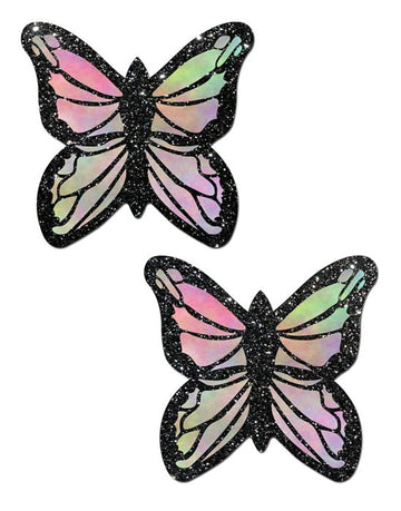 Monarch Glitter Pastel Rainbow Butterfly Pasties Pastease