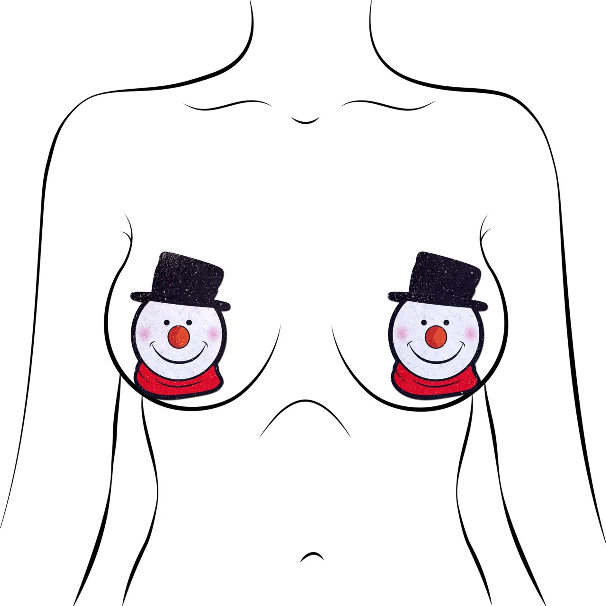 Pastease Snowman Pasties Pastease