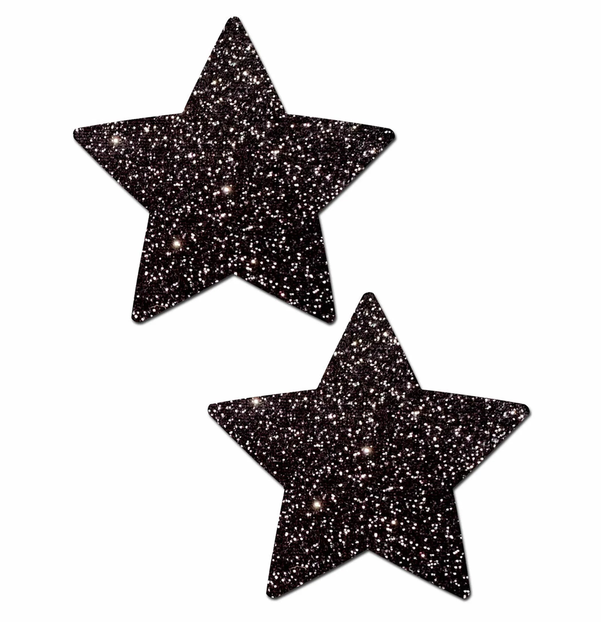 Pastease Sparkle Black Stars Pastease