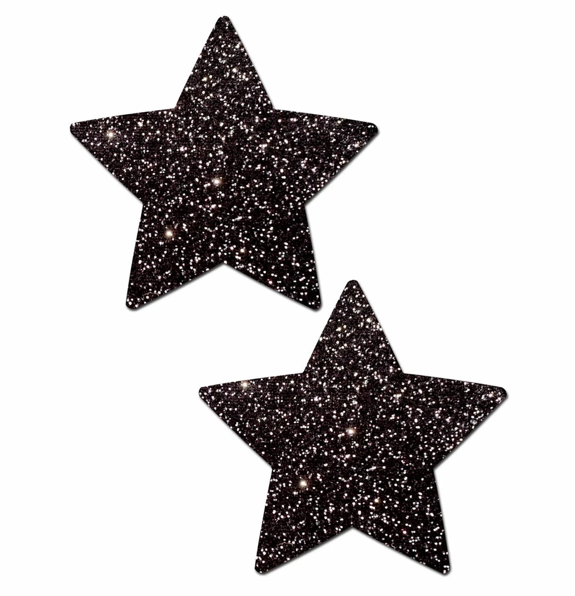 Pastease Sparkle Black Stars Pastease