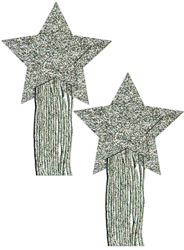 Star Tassel Silver Pasties Pastease