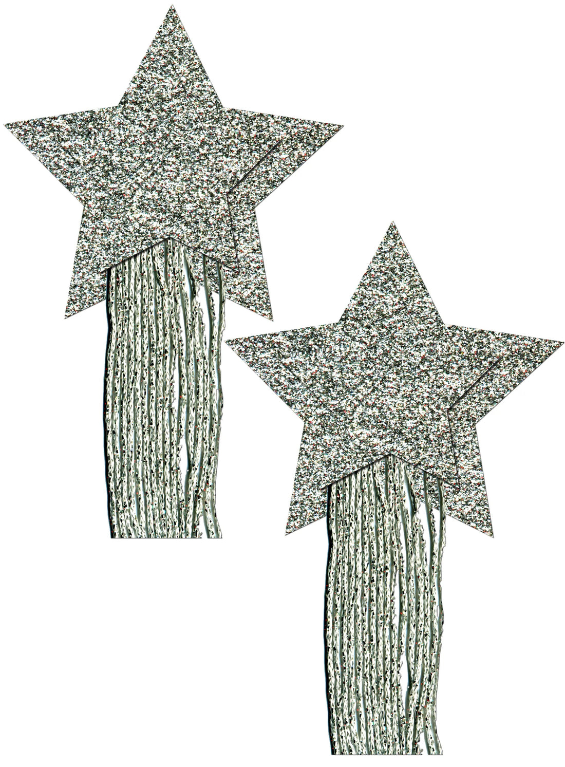 Star Tassel Silver Pasties Pastease