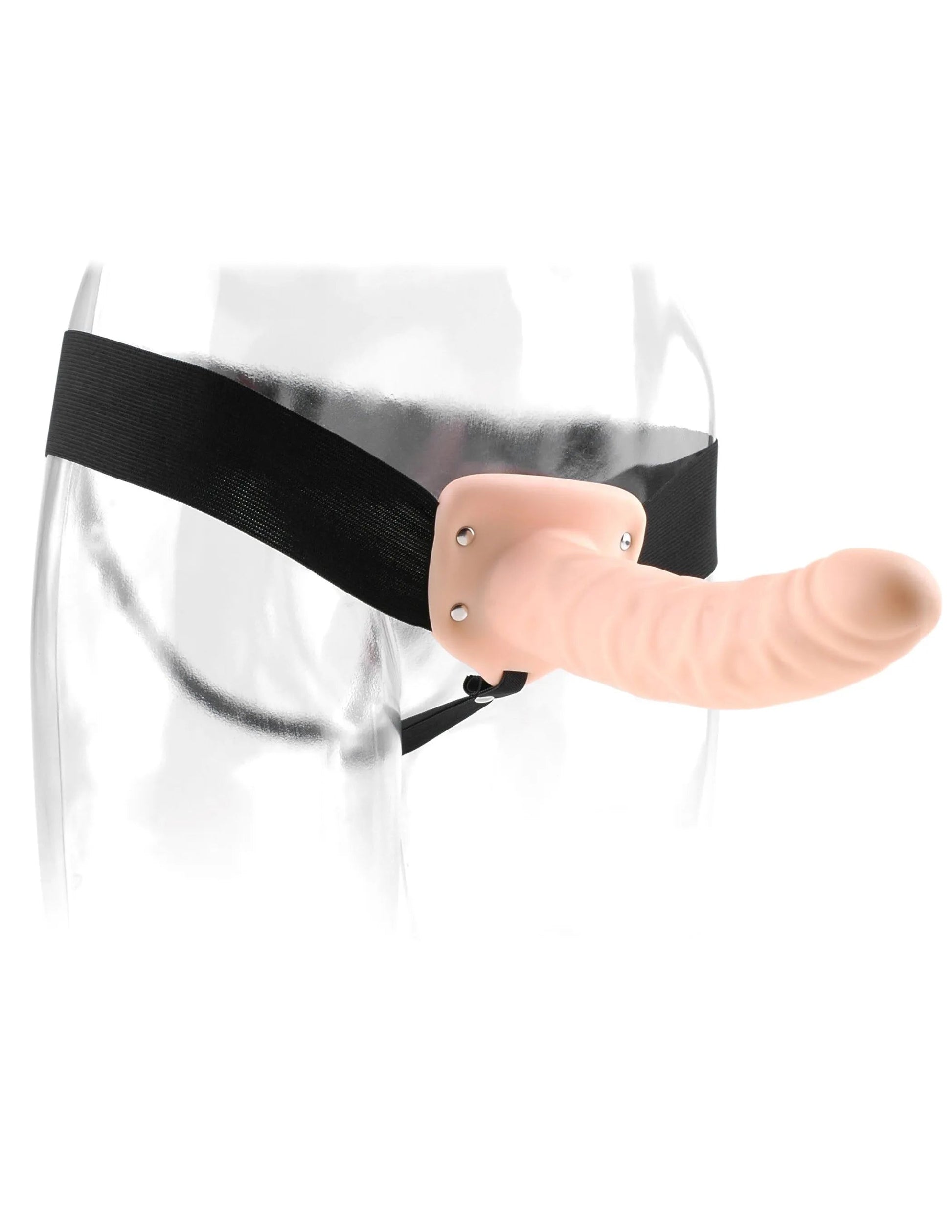 Fetish Fantasy 8-Inch Hollow Strap-On Flesh Pipedream Products