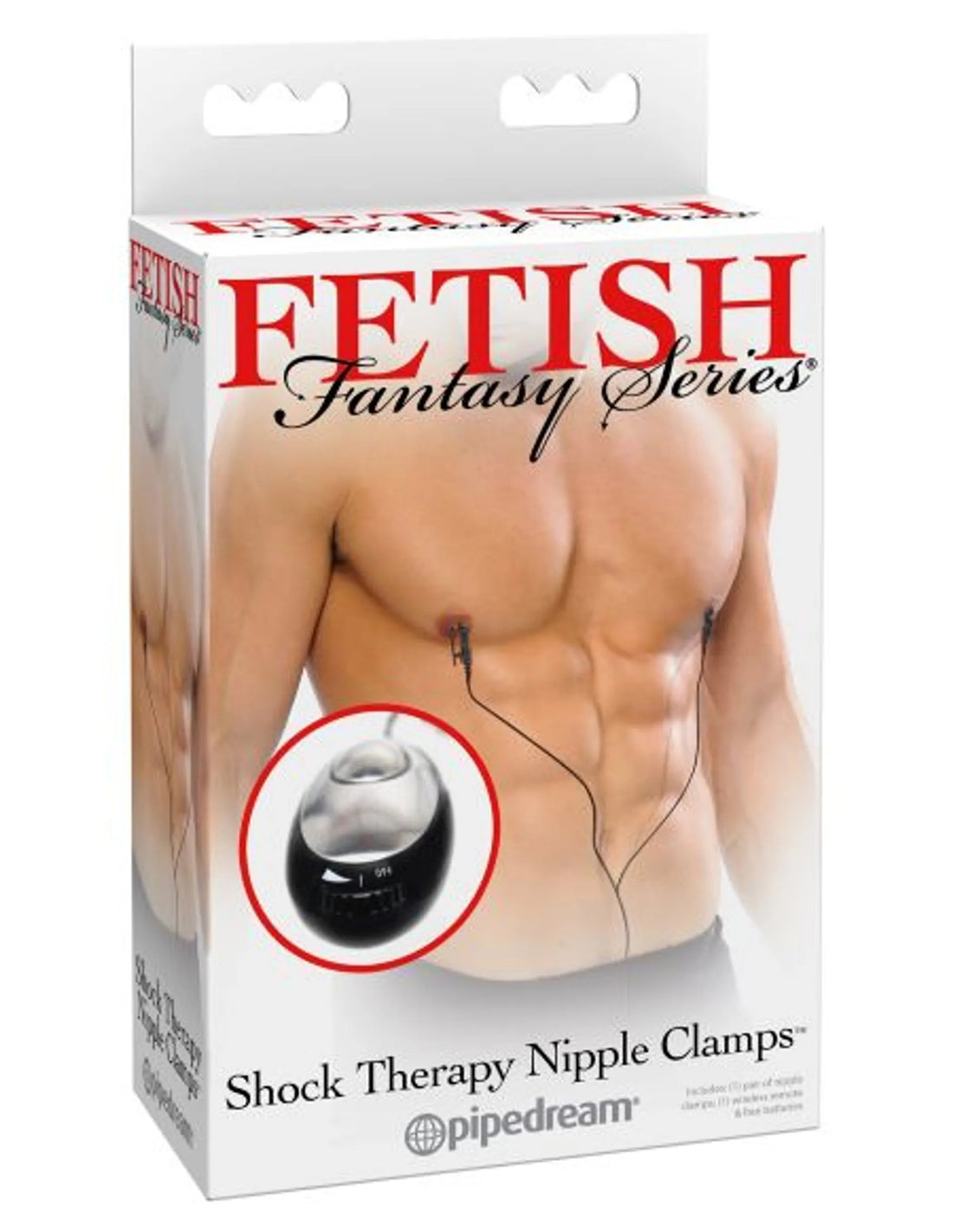 Fetish Fantasy Shock Therapy Nipple Clamps Pipedream Products