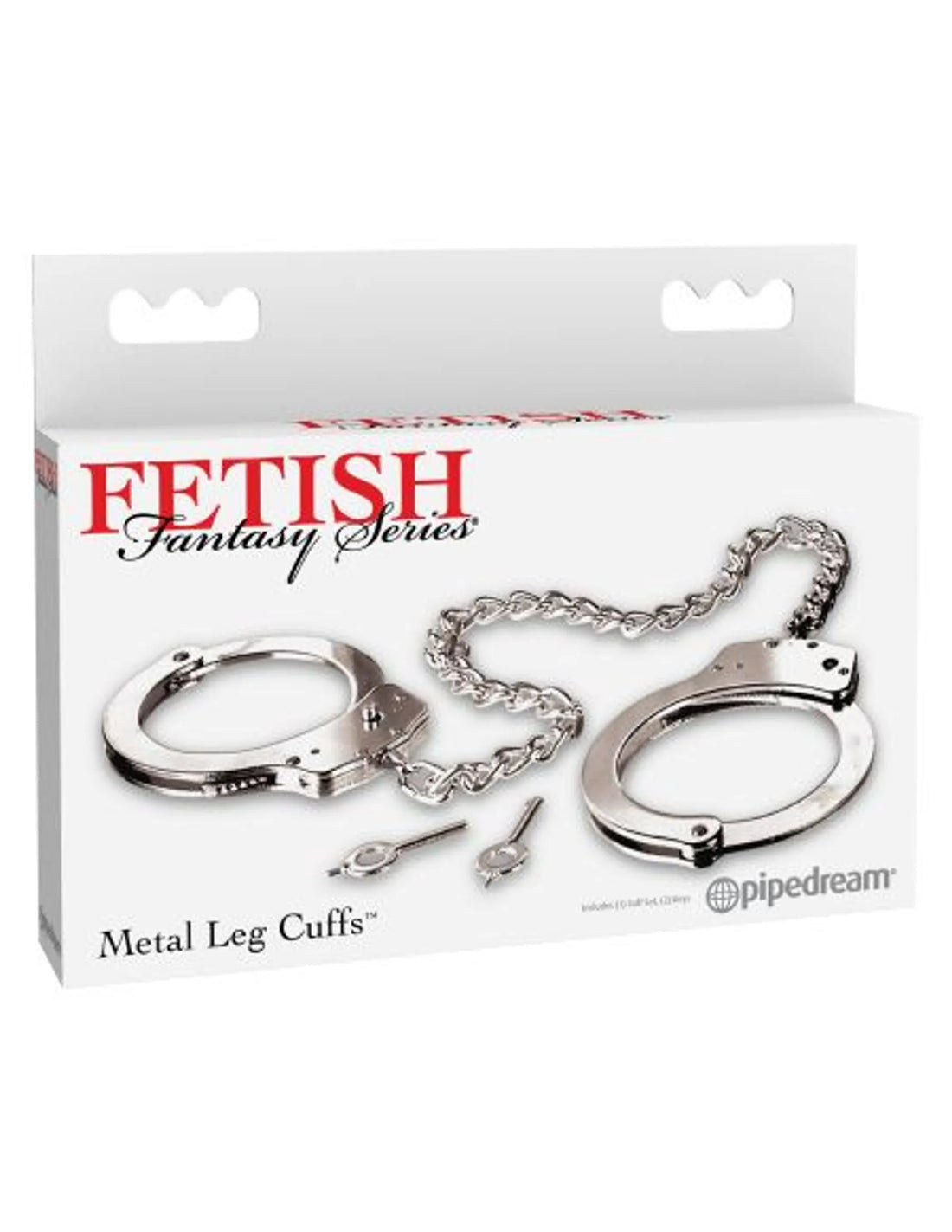 Fetish Fantasy Metal Leg Cuffs Pipedream Products