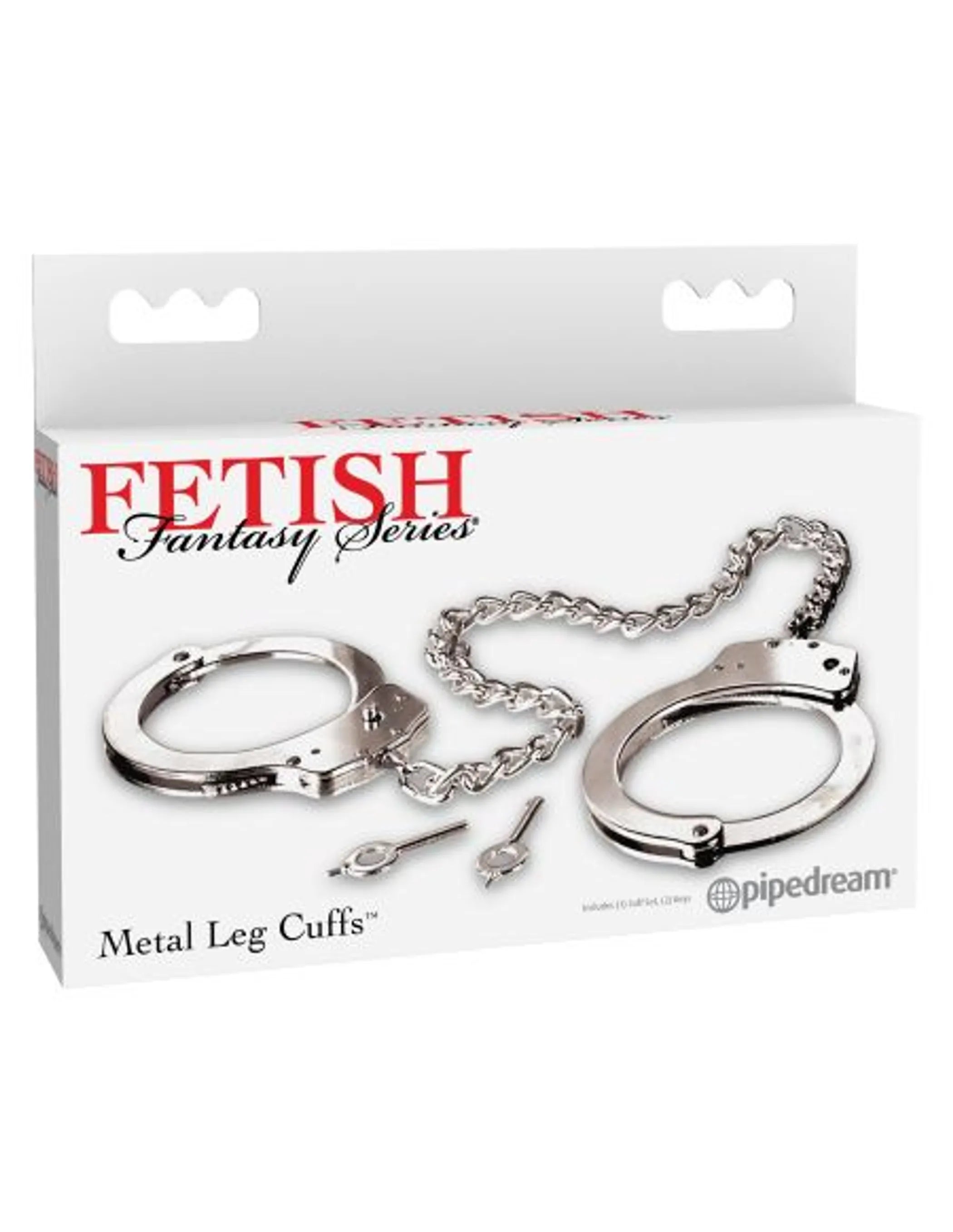 Fetish Fantasy Metal Leg Cuffs Pipedream Products