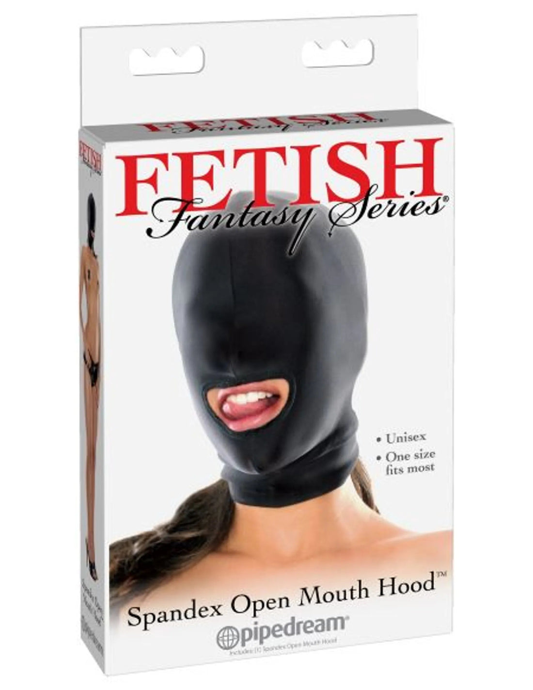 Fetish Fantasy Spandex Open Mouth Hood Pipedream Products