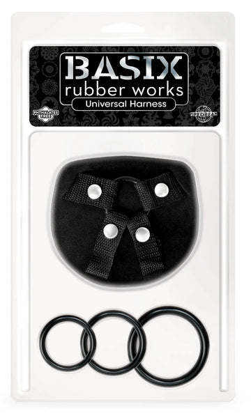 Basix Rubber Works Universal Harness One Size Pipedream Products